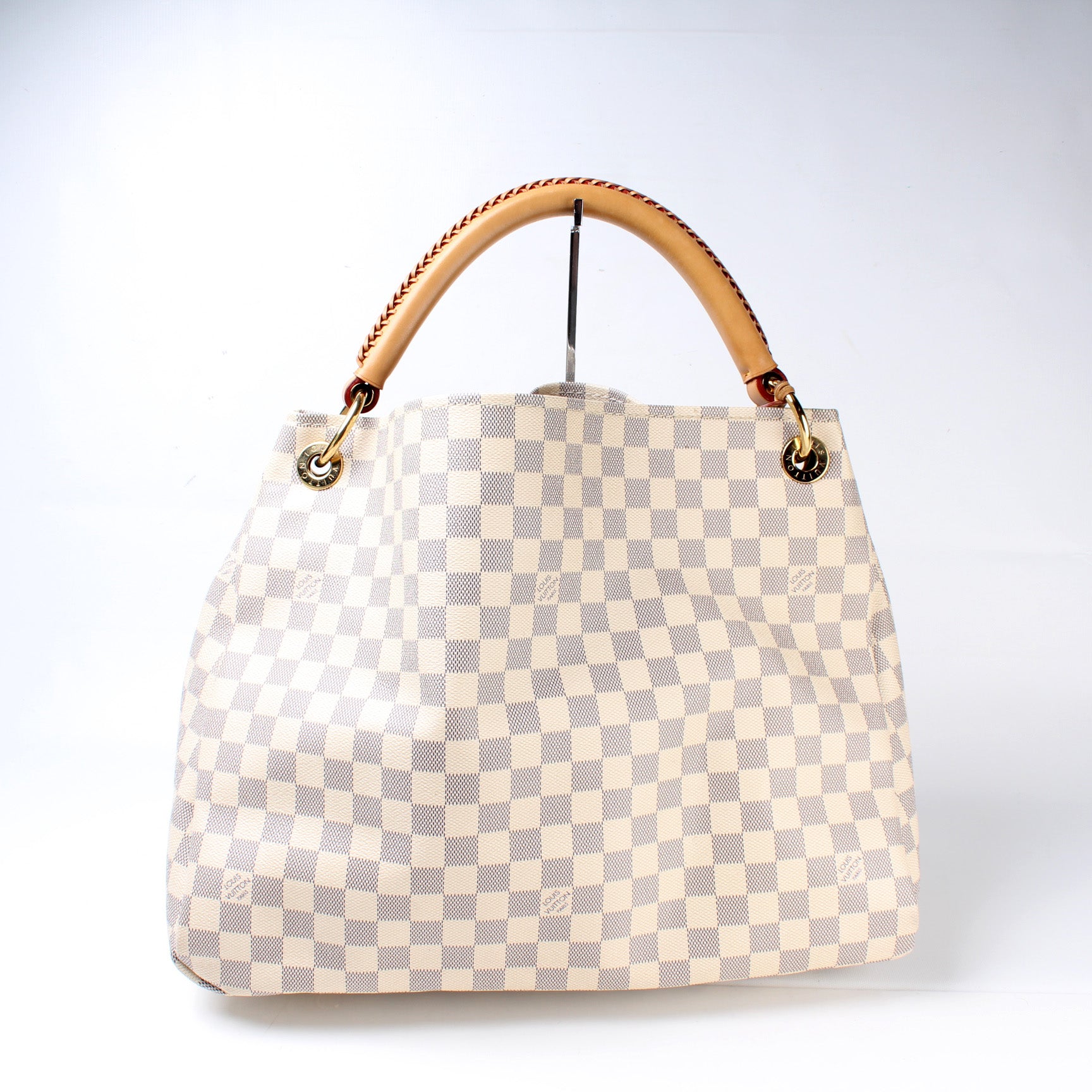 Louis Vuitton Artsy MM Azur Damier Handbag Damier Azur