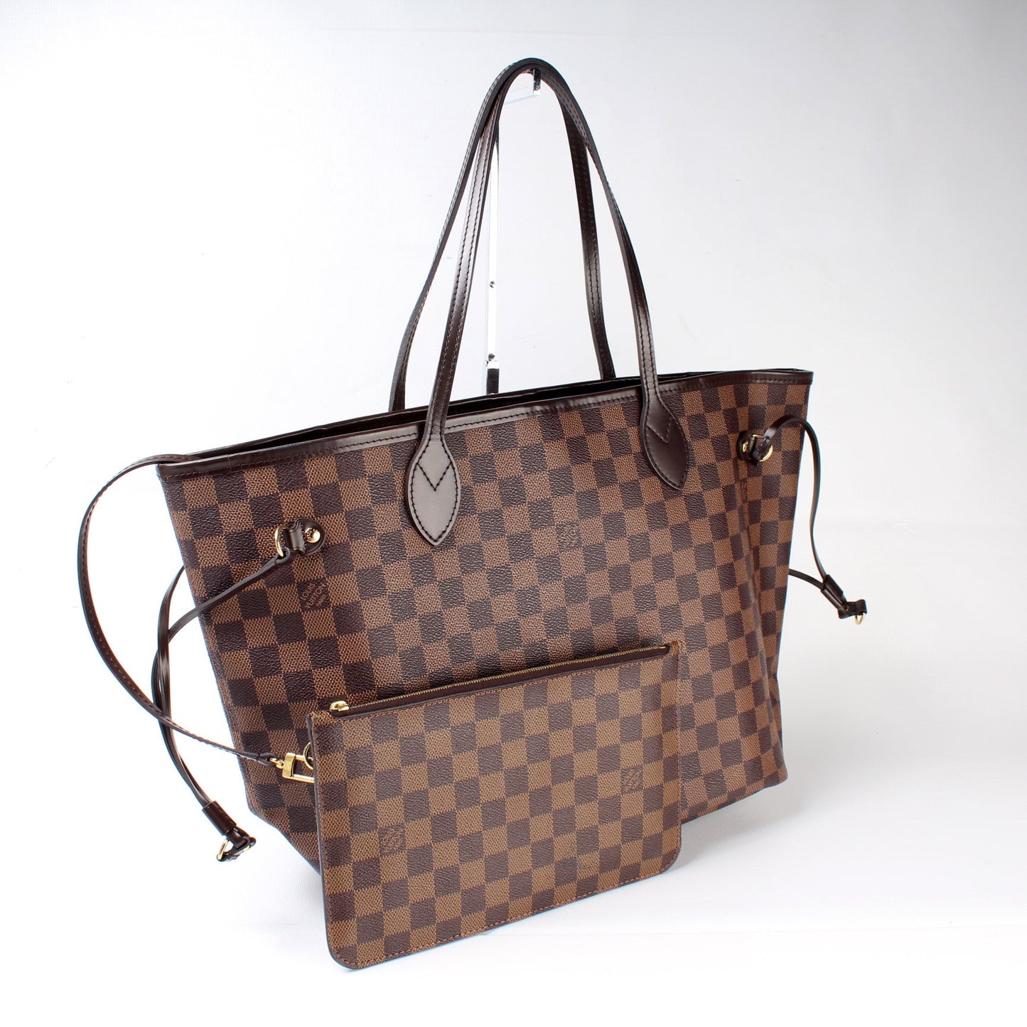 Louis Vuitton Neverfull MM Ebene Damier Wallet Case Ebene 1