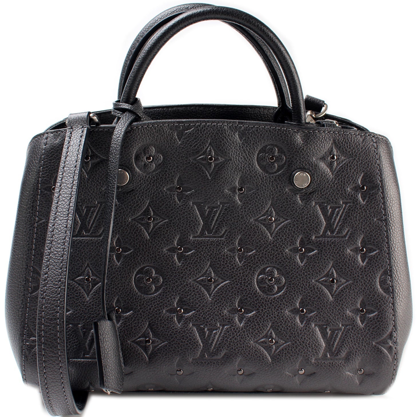 Louis Vuitton Montaigne BB Studded Empreinte Handbag