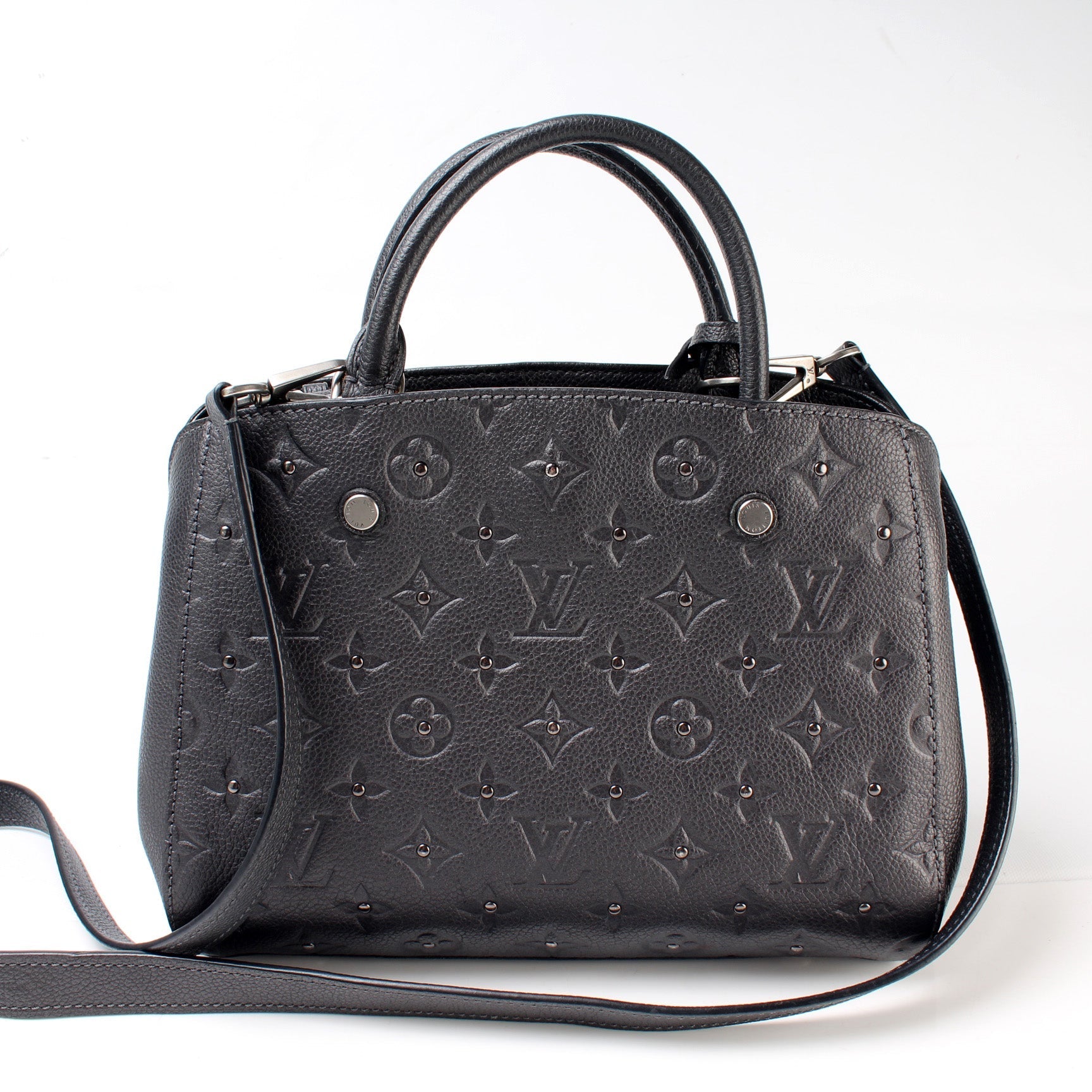 Louis Vuitton Montaigne BB Studded Empreinte Handbag
