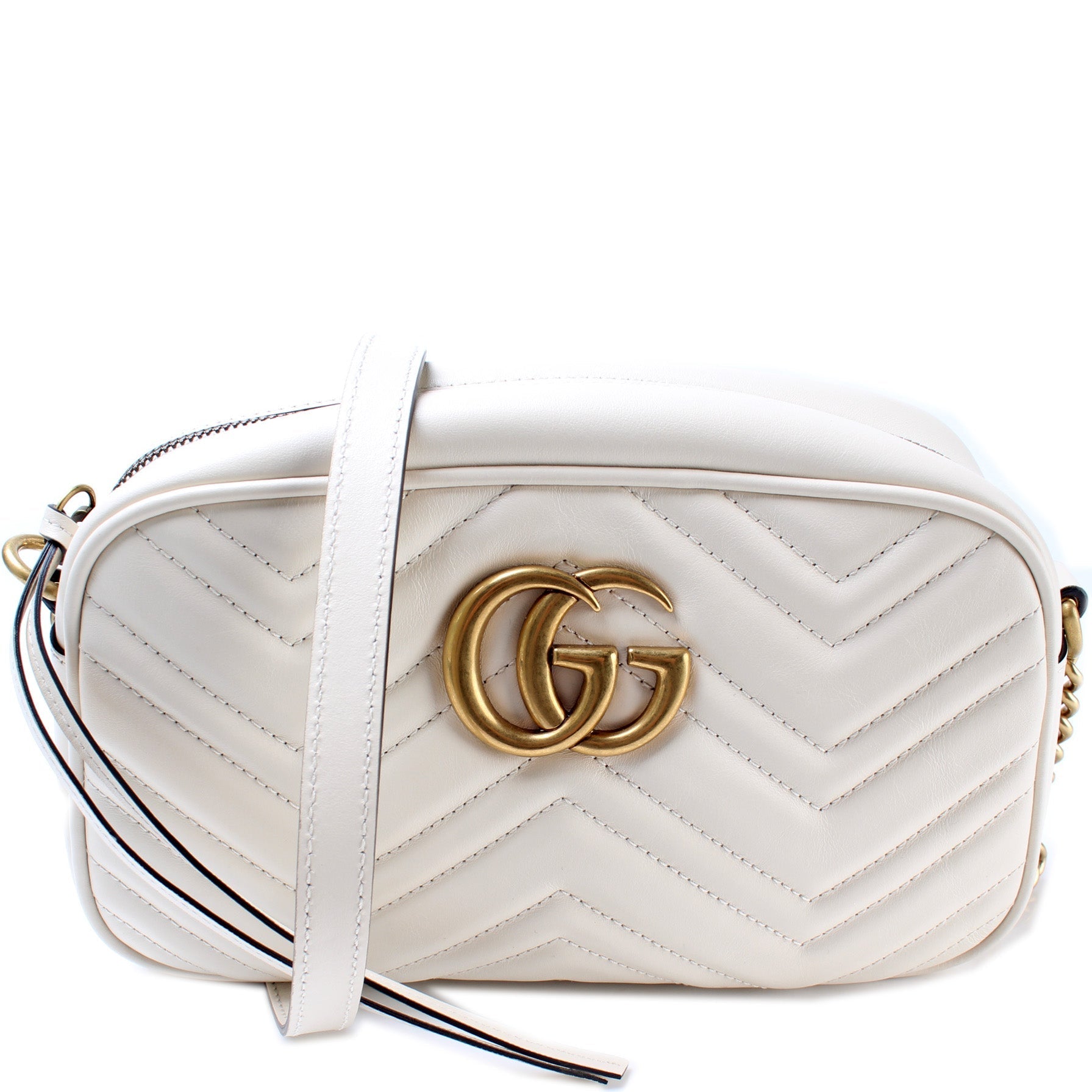 Gucci Marmont Camera Leather Small Crossbody Bag Bag 18