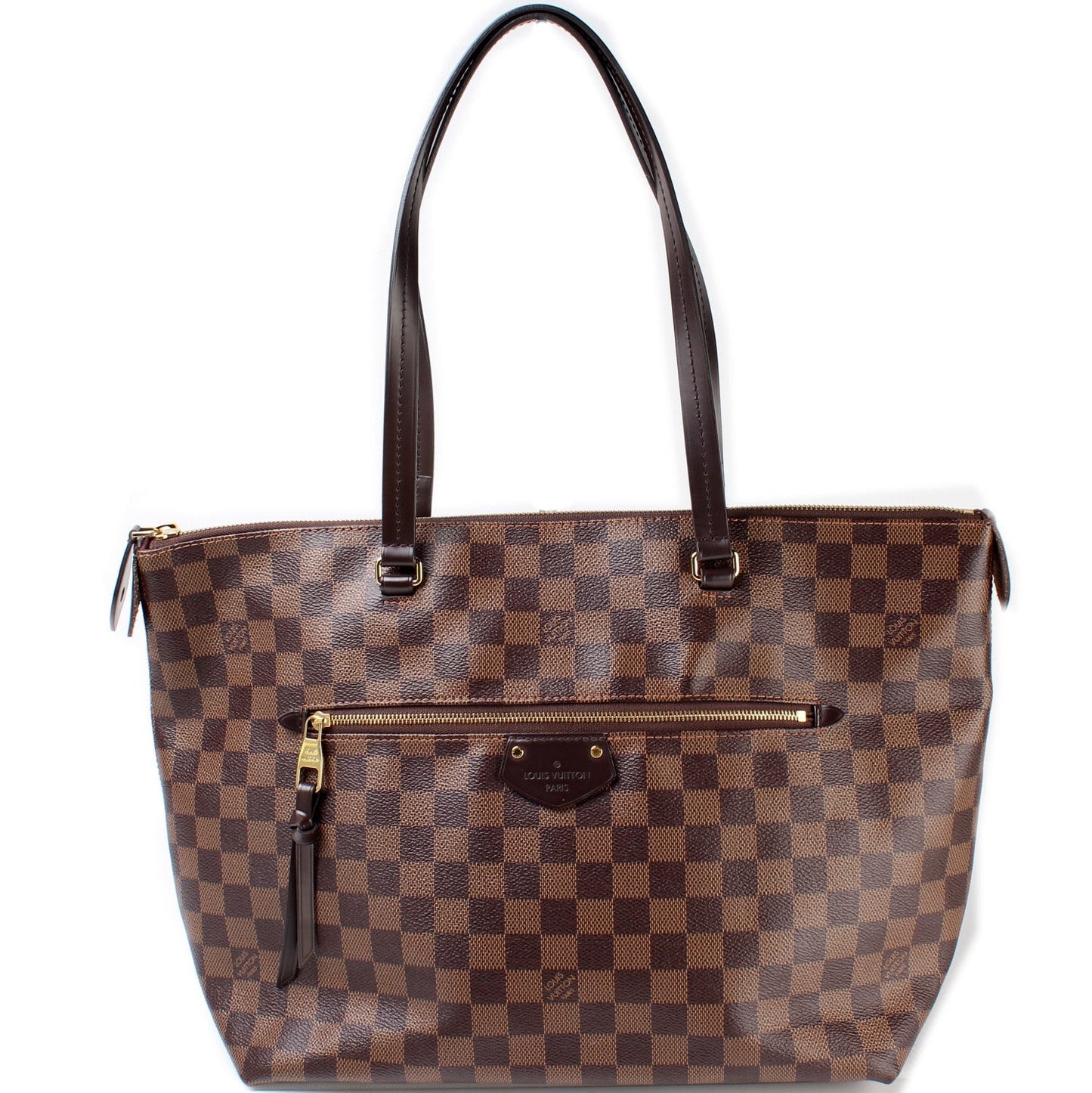 Louis Vuitton Iena MM Ebene Damier Handbag Ebene 10