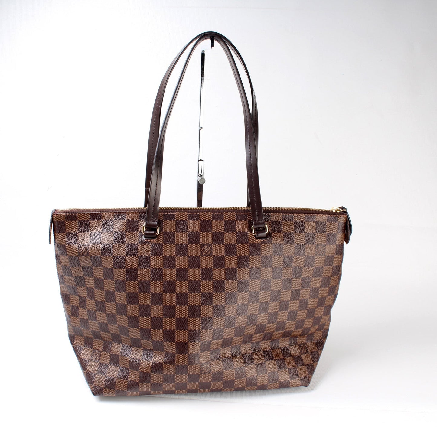 Louis Vuitton Iena MM Ebene Damier Handbag Ebene 10