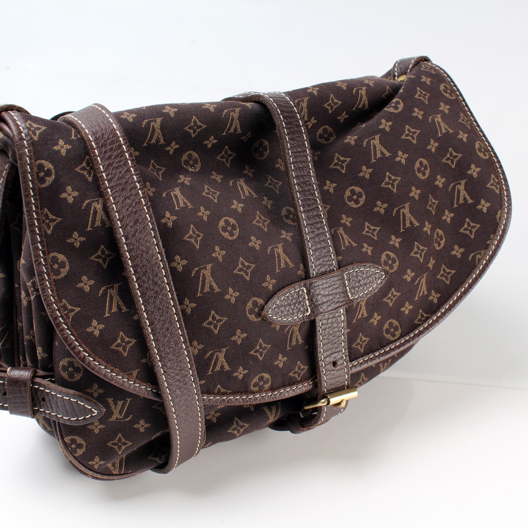 Louis Vuitton Saumur 25 Lin Mini Bag