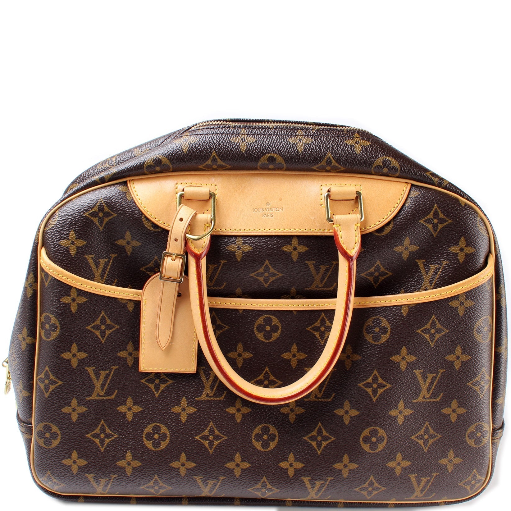 Louis Vuitton Deauville Monogram Handbag Monogram 28
