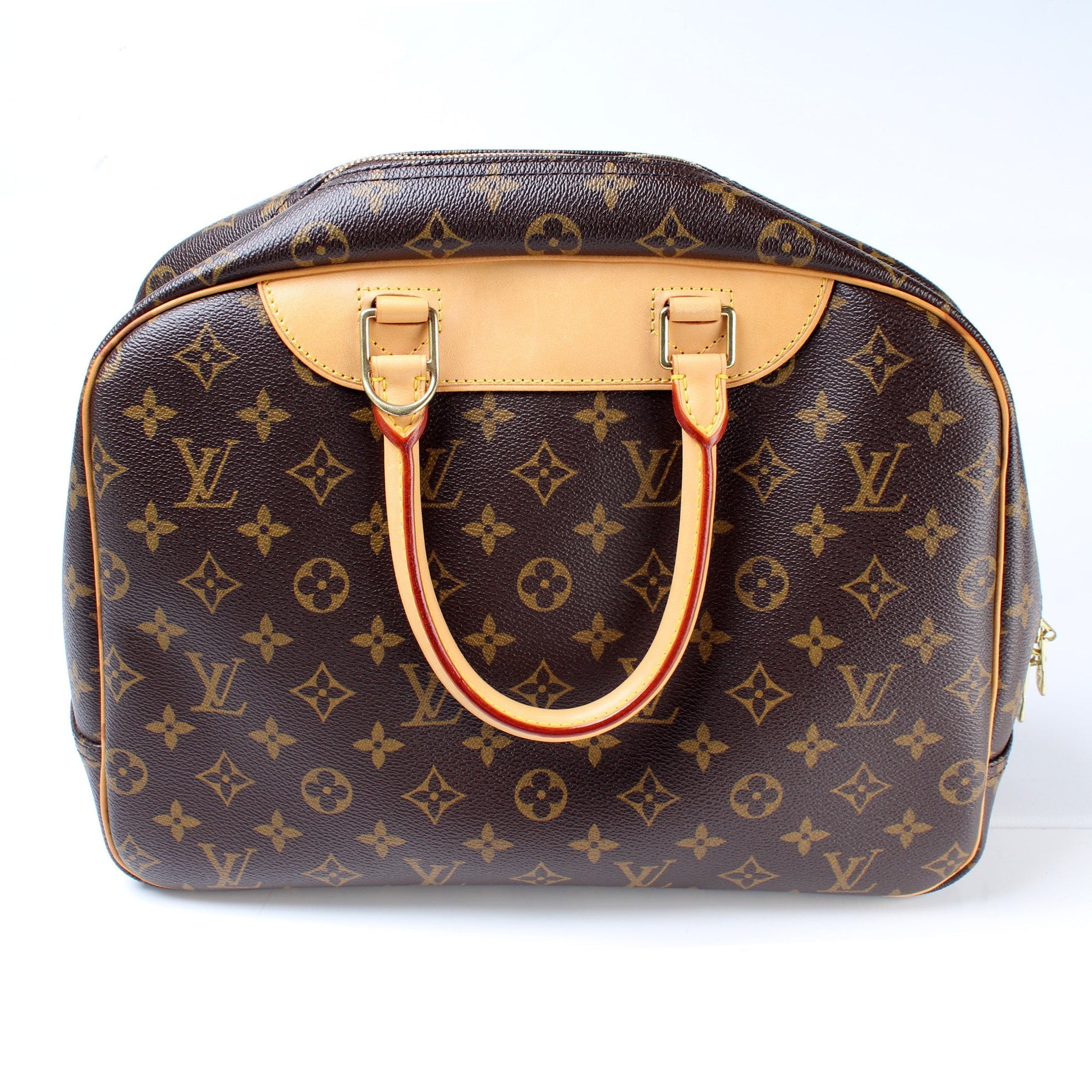 Louis Vuitton Deauville Monogram Handbag Monogram 28