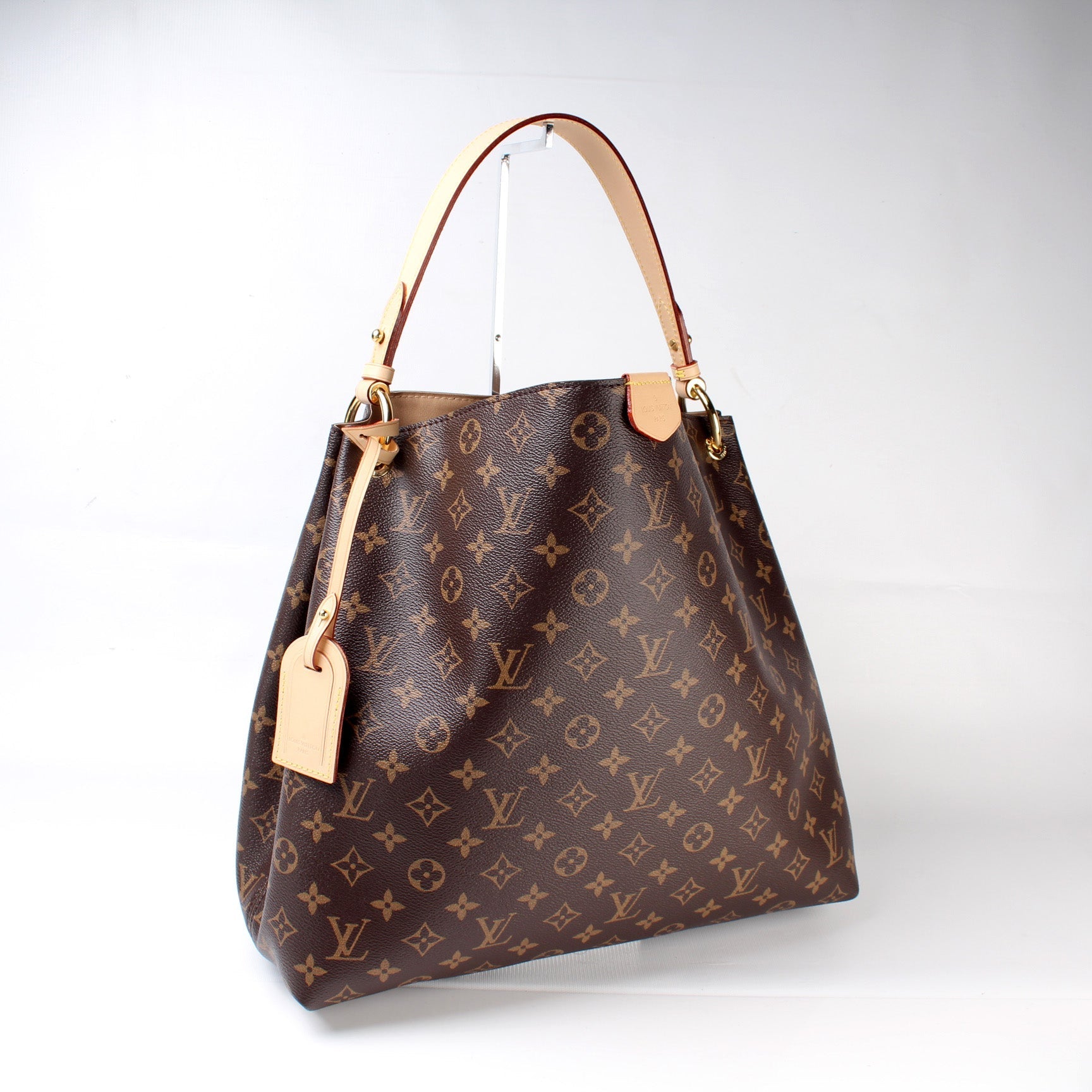 Louis Vuitton Graceful MM Monogram Handbag Monogram 12