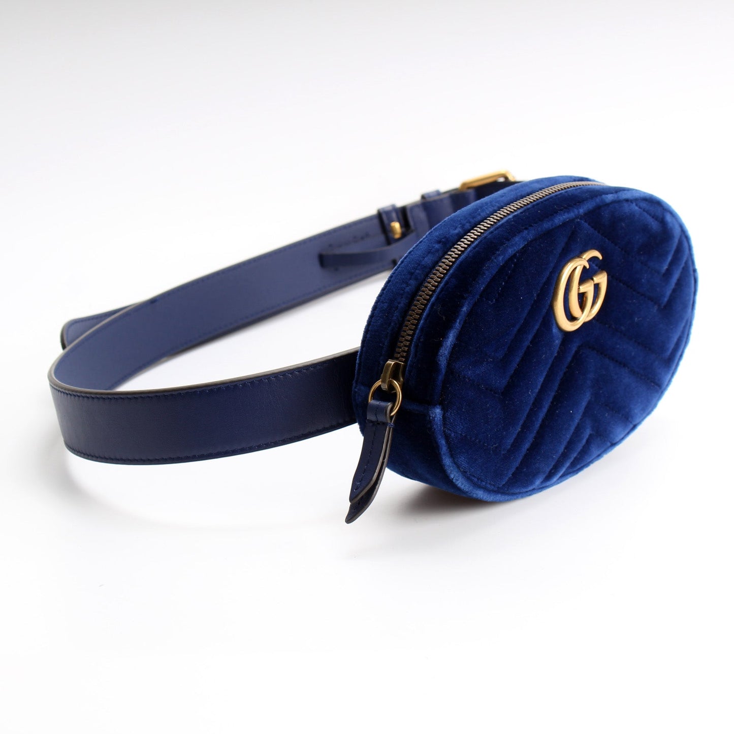 Gucci Marmont Velvet Belt