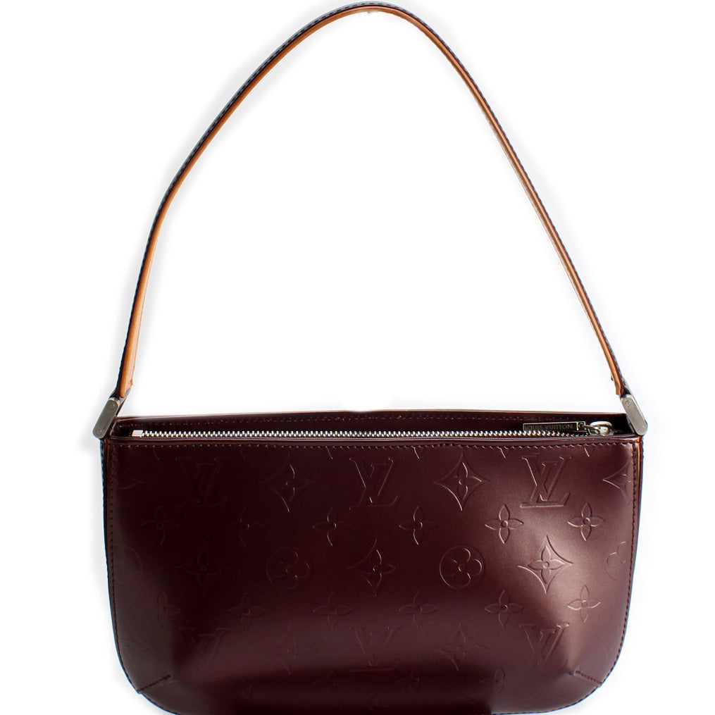 Louis Vuitton Fowler Mat Monogram Leather Handbag