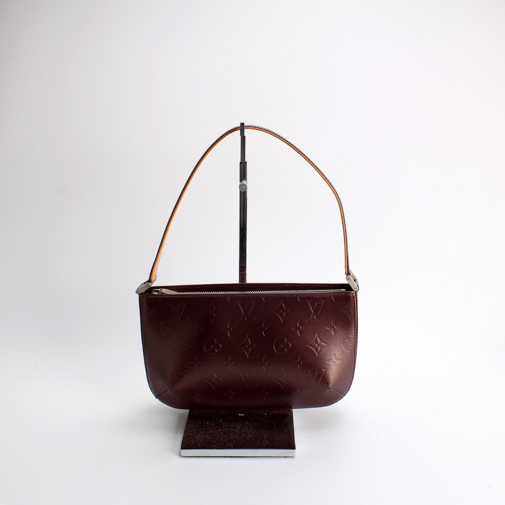 Louis Vuitton Fowler Mat Monogram Leather Handbag