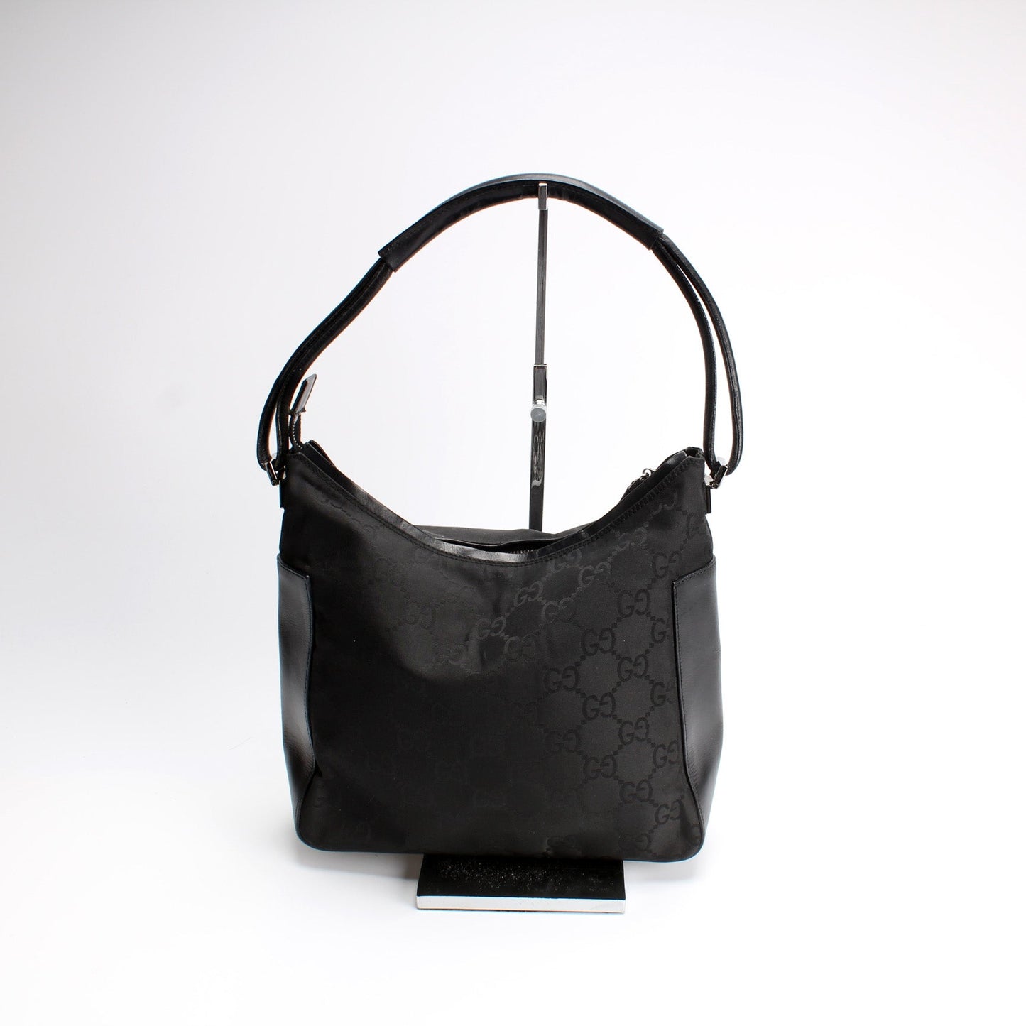 Gucci 001. GG Nylon Shoulder Bag