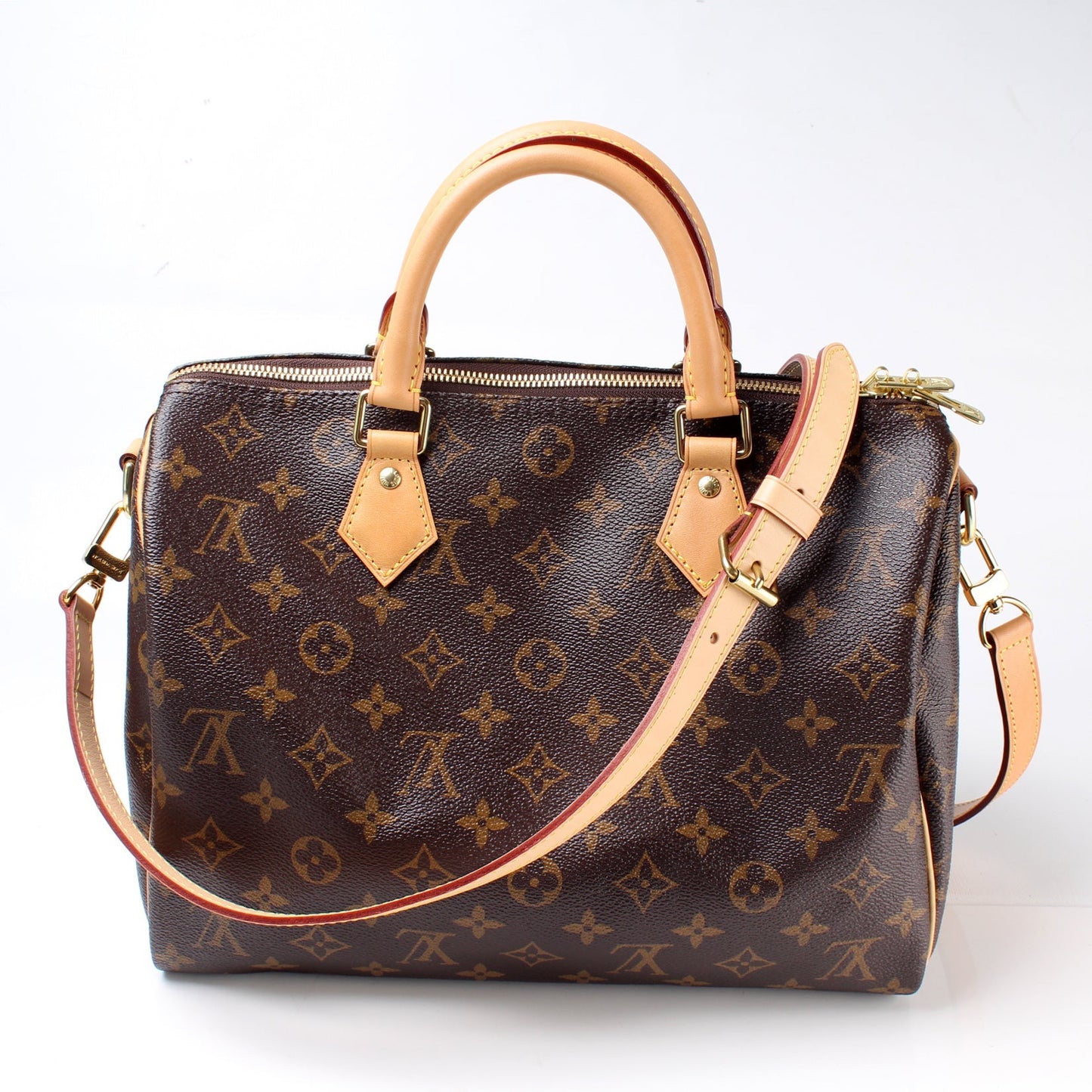 Louis Vuitton Speedy 30 Bandouliere Monogram Handbag Monogram 22