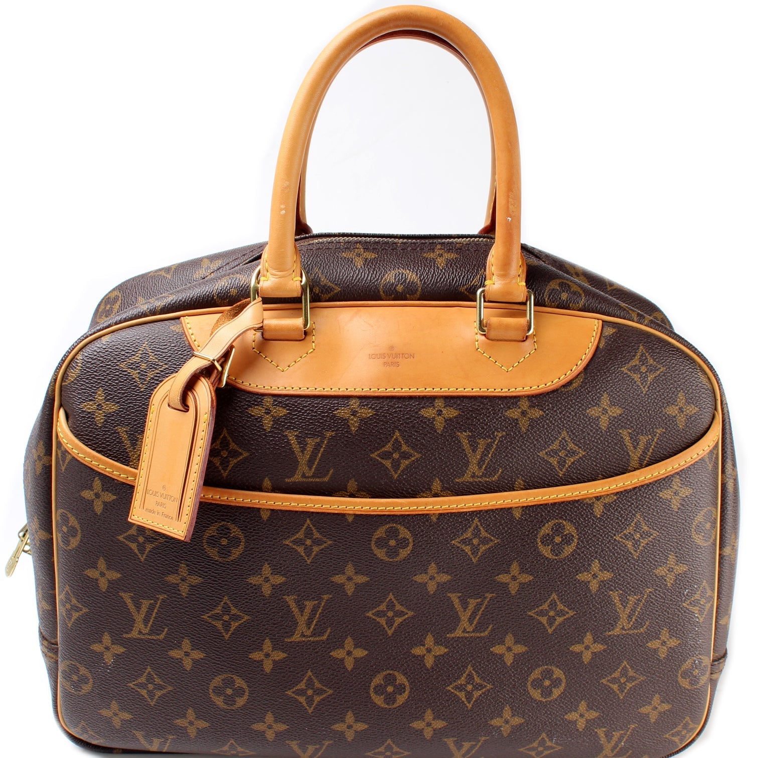 Louis Vuitton Deauville Monogram Handbag Monogram 30