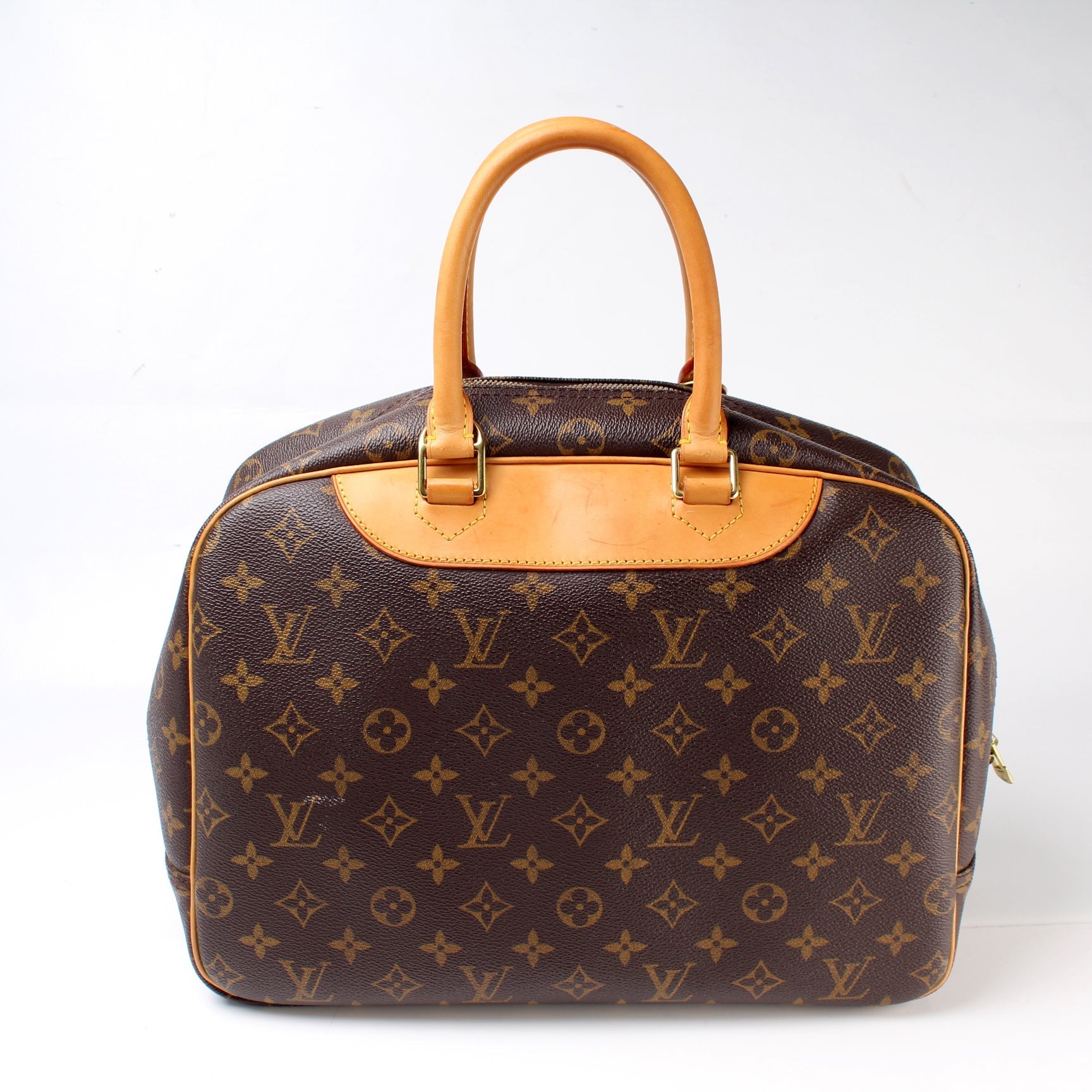 Louis Vuitton Deauville Monogram Handbag Monogram 30