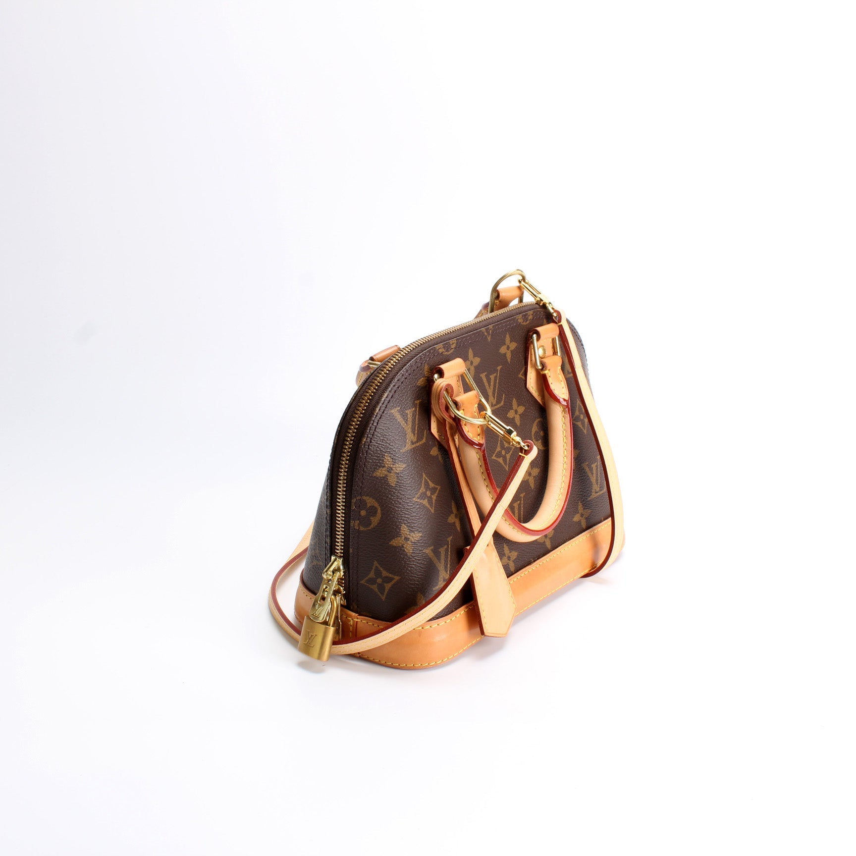 Louis Vuitton Alma BB Monogram Handbag Monogram 3