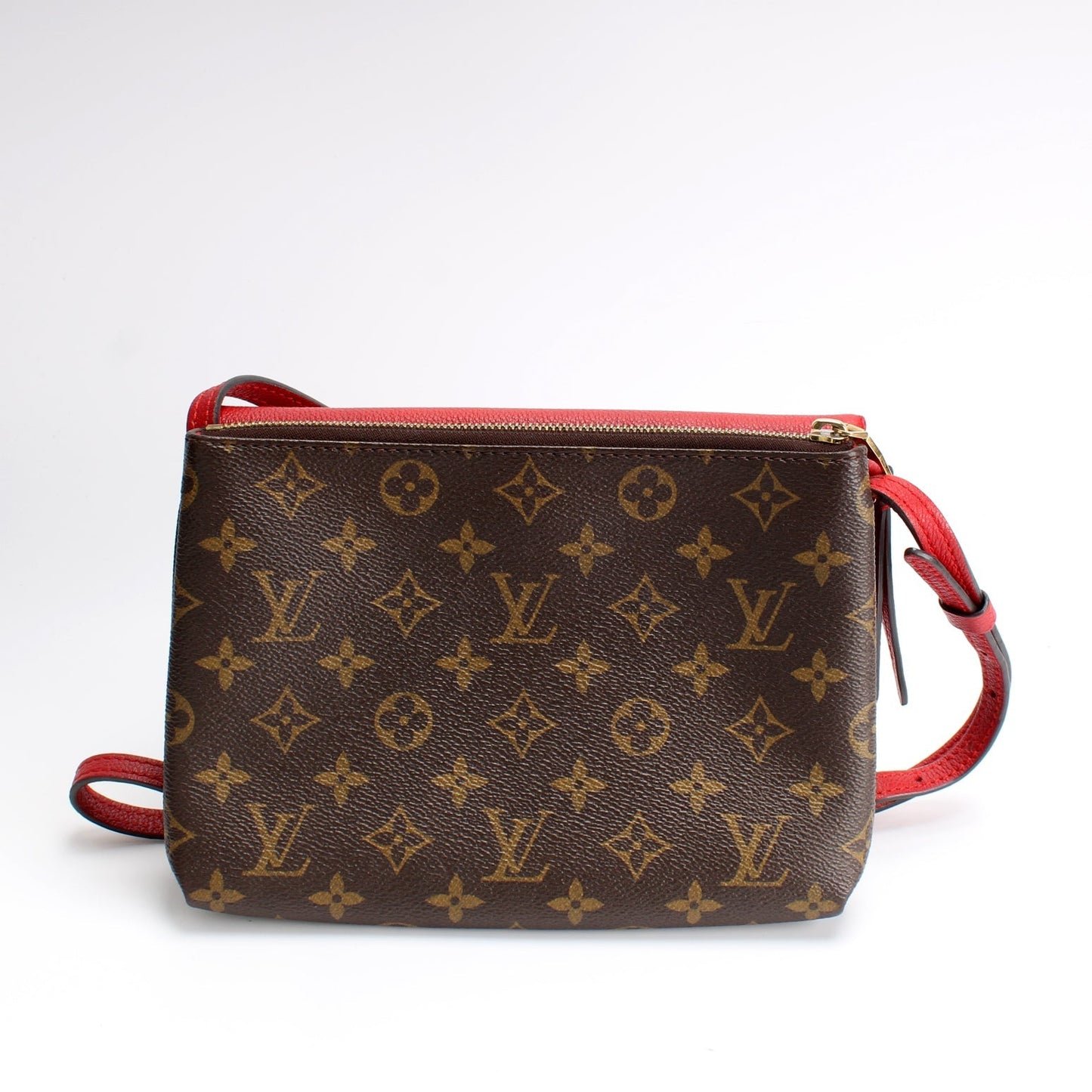 Louis Vuitton Pochette Twice Monogram Clutch Bag Monogram 1