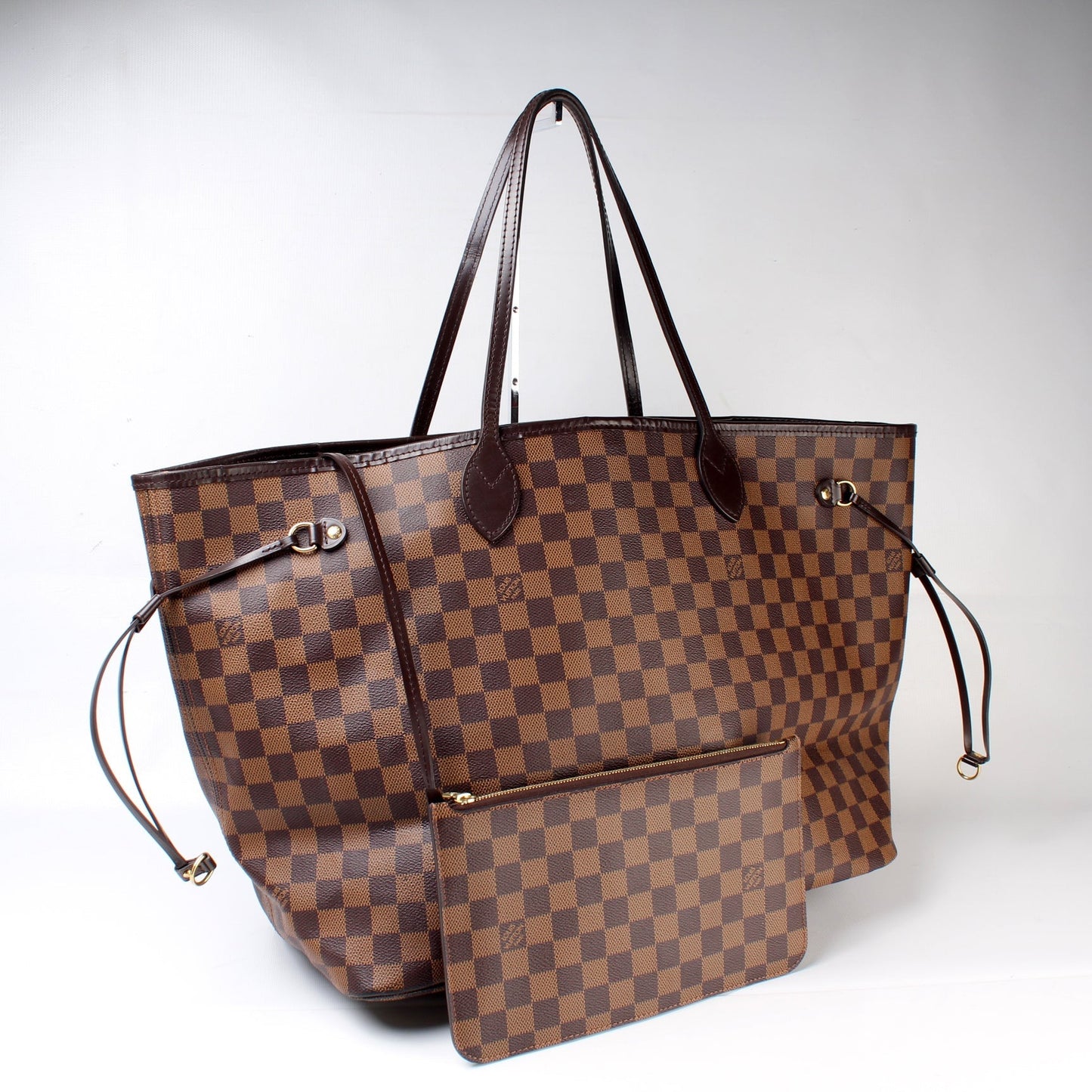 Louis Vuitton Neverfull W GM Ebene Damier Wallet Case Ebene 1