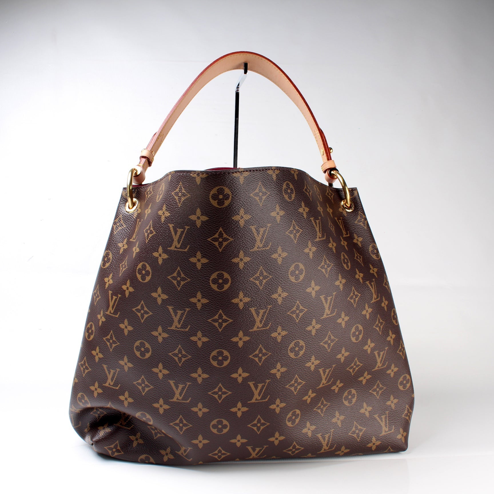 Louis Vuitton Graceful MM Monogram Handbag Monogram 14