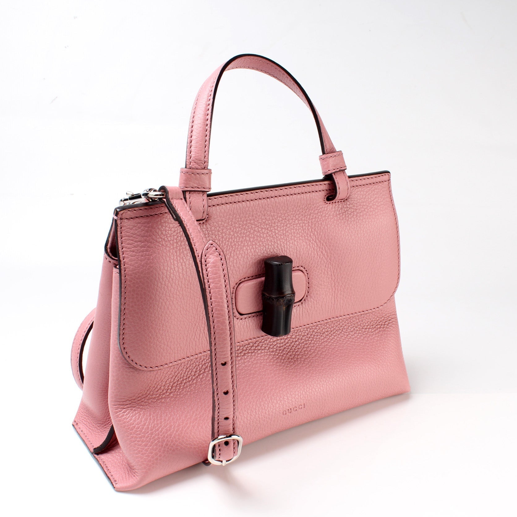 Gucci Bamboo Daily Small Top Handle Travel Bag