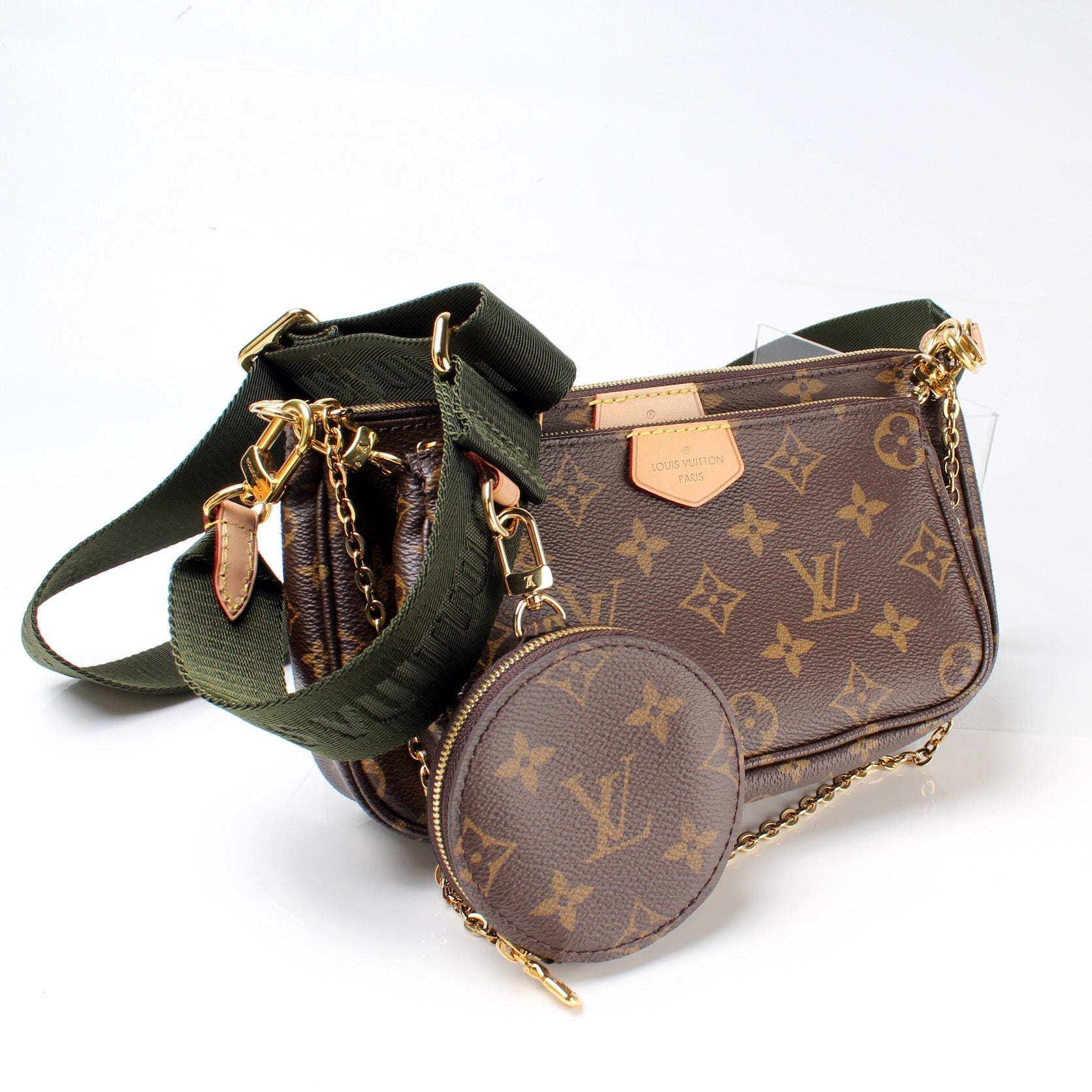 Louis Vuitton Muli Pochette Monogram Clutch Bag