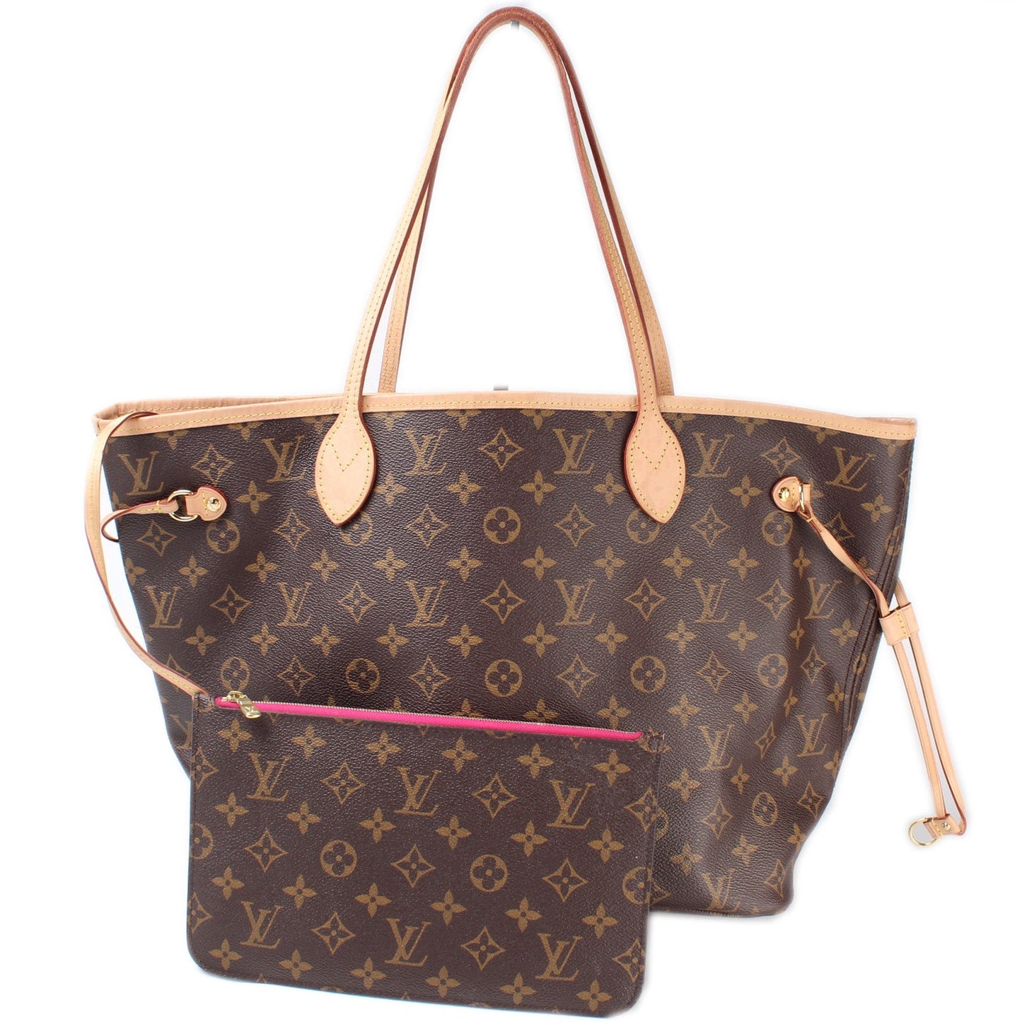 Louis Vuitton Neverfull w MM Monogram Wallet Case Monogram 6