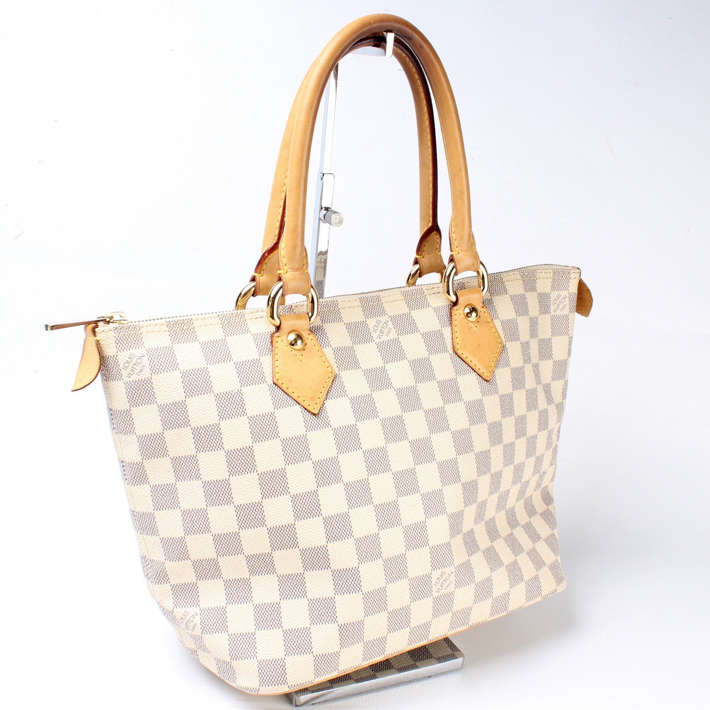 Louis Vuitton Saleya Azur PM Damier Handbag Azur 10