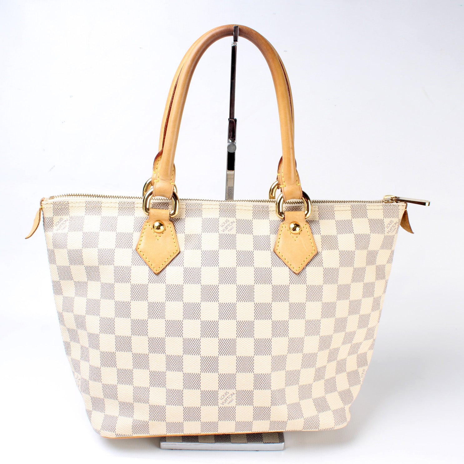 Louis Vuitton Saleya Azur PM Damier Handbag Azur 10