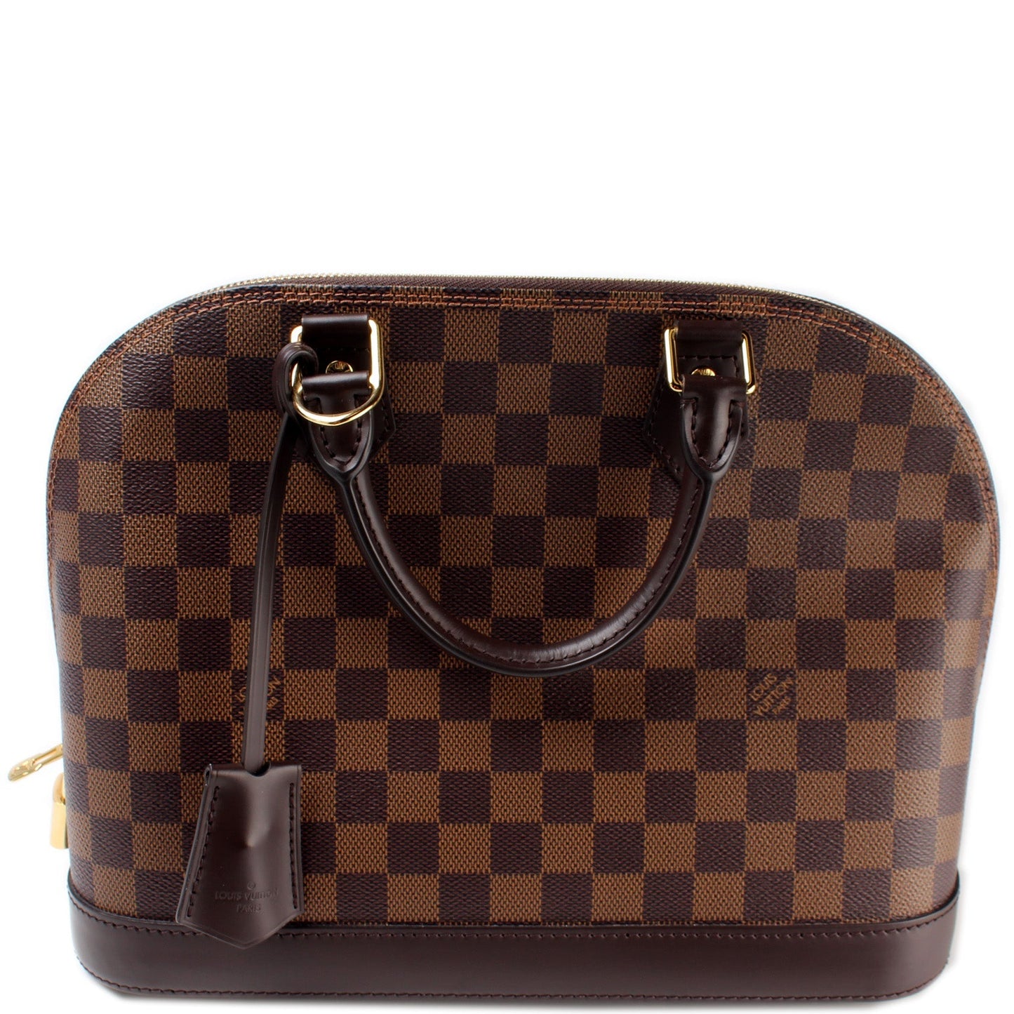 Louis Vuitton Alma PM Ebene Damier Handbag Ebene 2