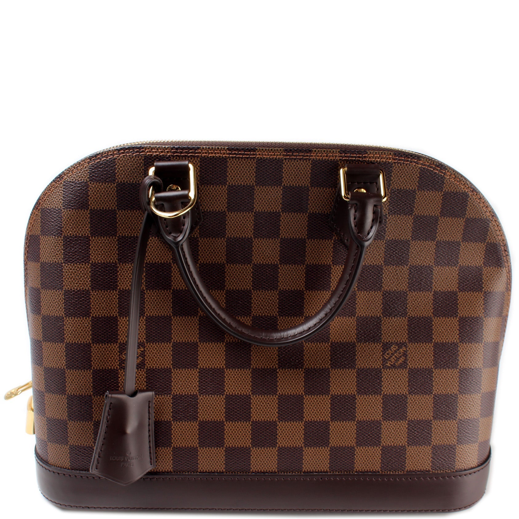 Louis Vuitton Alma PM Ebene Damier Handbag Ebene 2