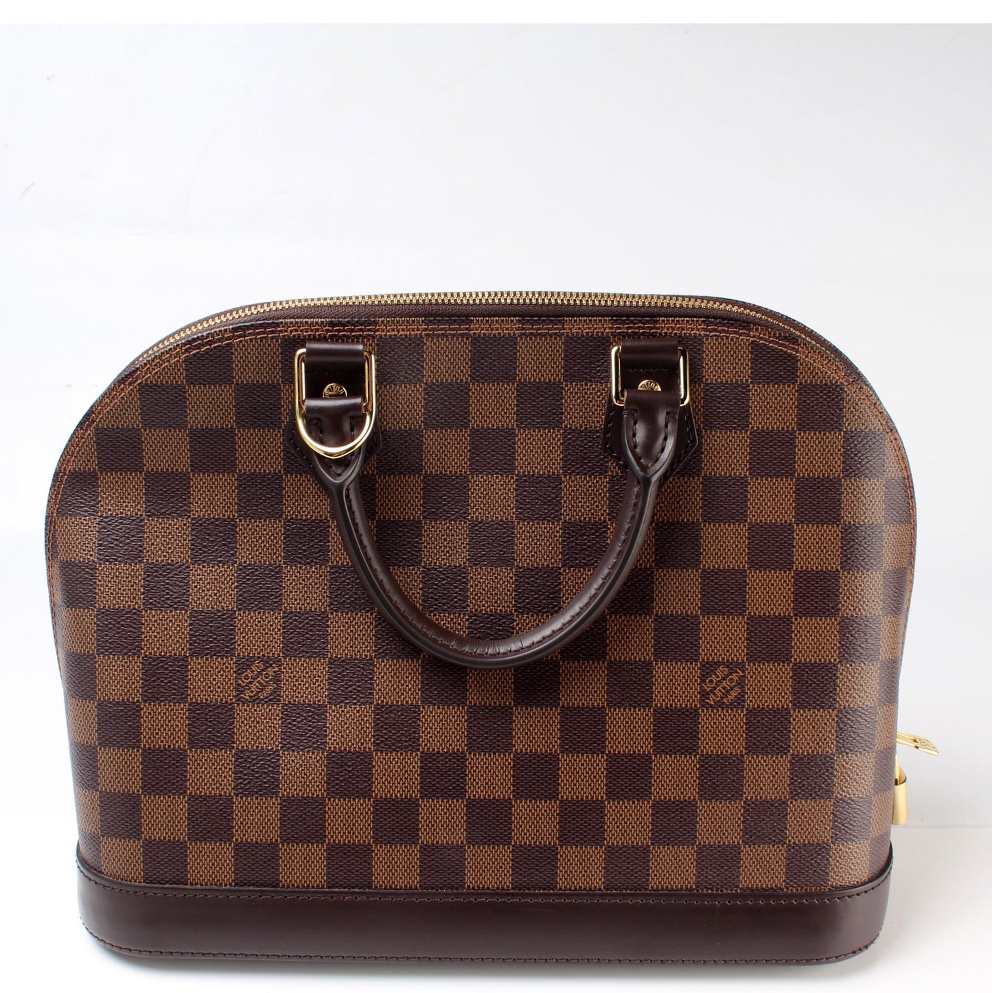 Louis Vuitton Alma PM Ebene Damier Handbag Ebene 2