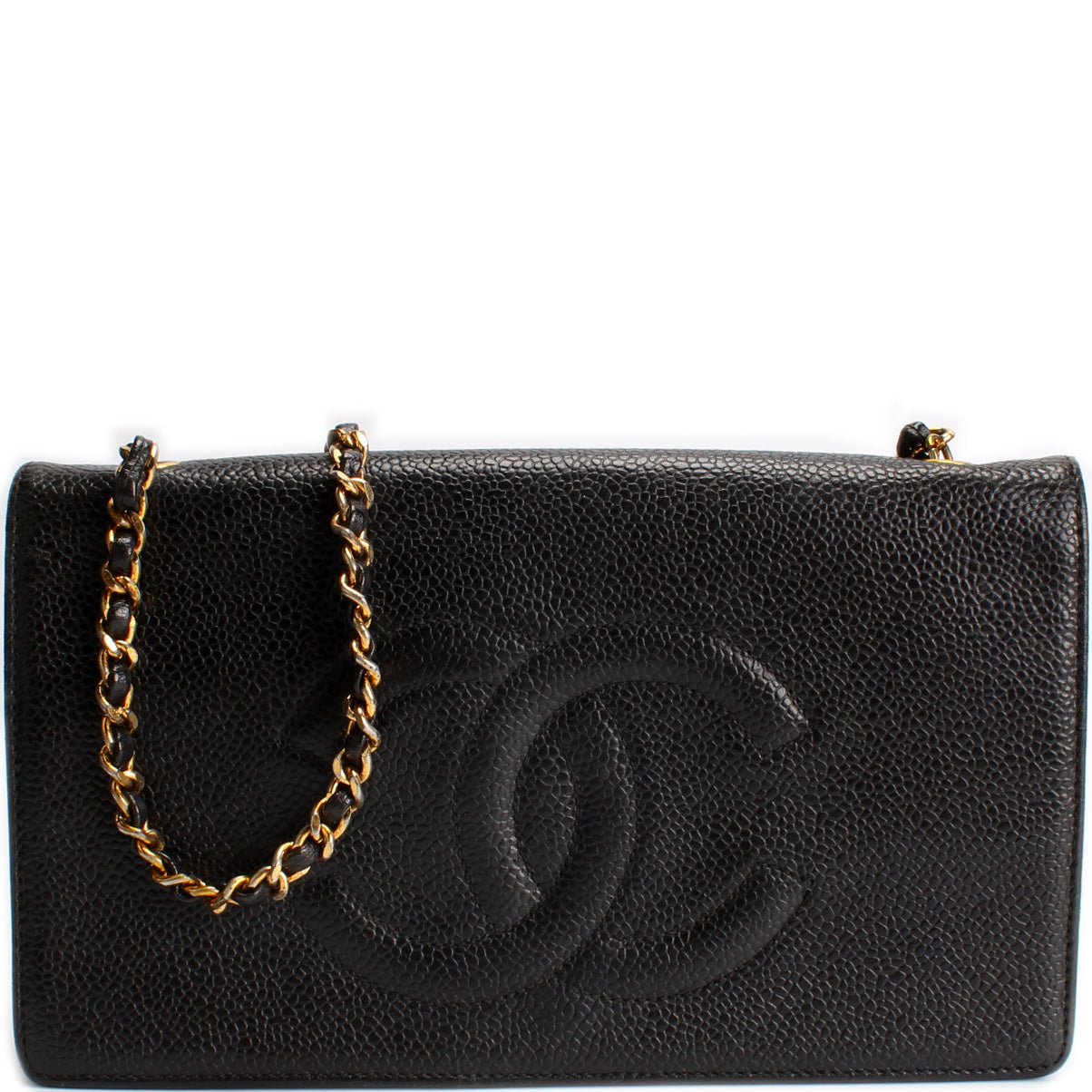 Chanel Timeless CC WOC Caviar 4M Clutch Bag