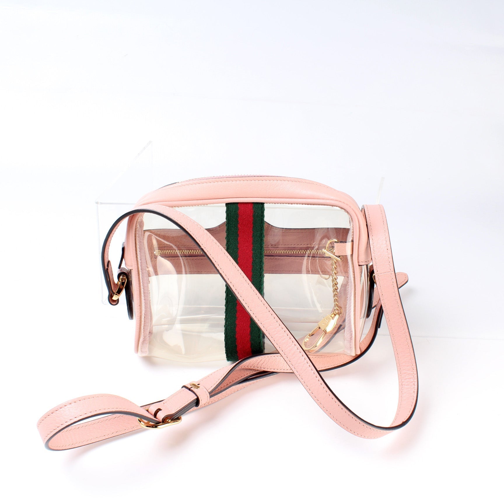 Gucci GG Transparent Ophidia Mini Travel Bag Ophidia 1