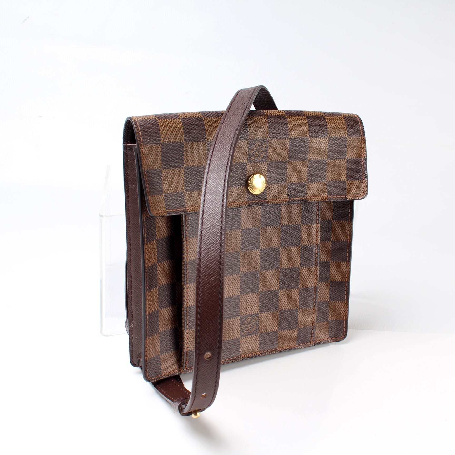 Louis Vuitton Pimlico PM Ebene Damier Crossbody Bag Ebene 9