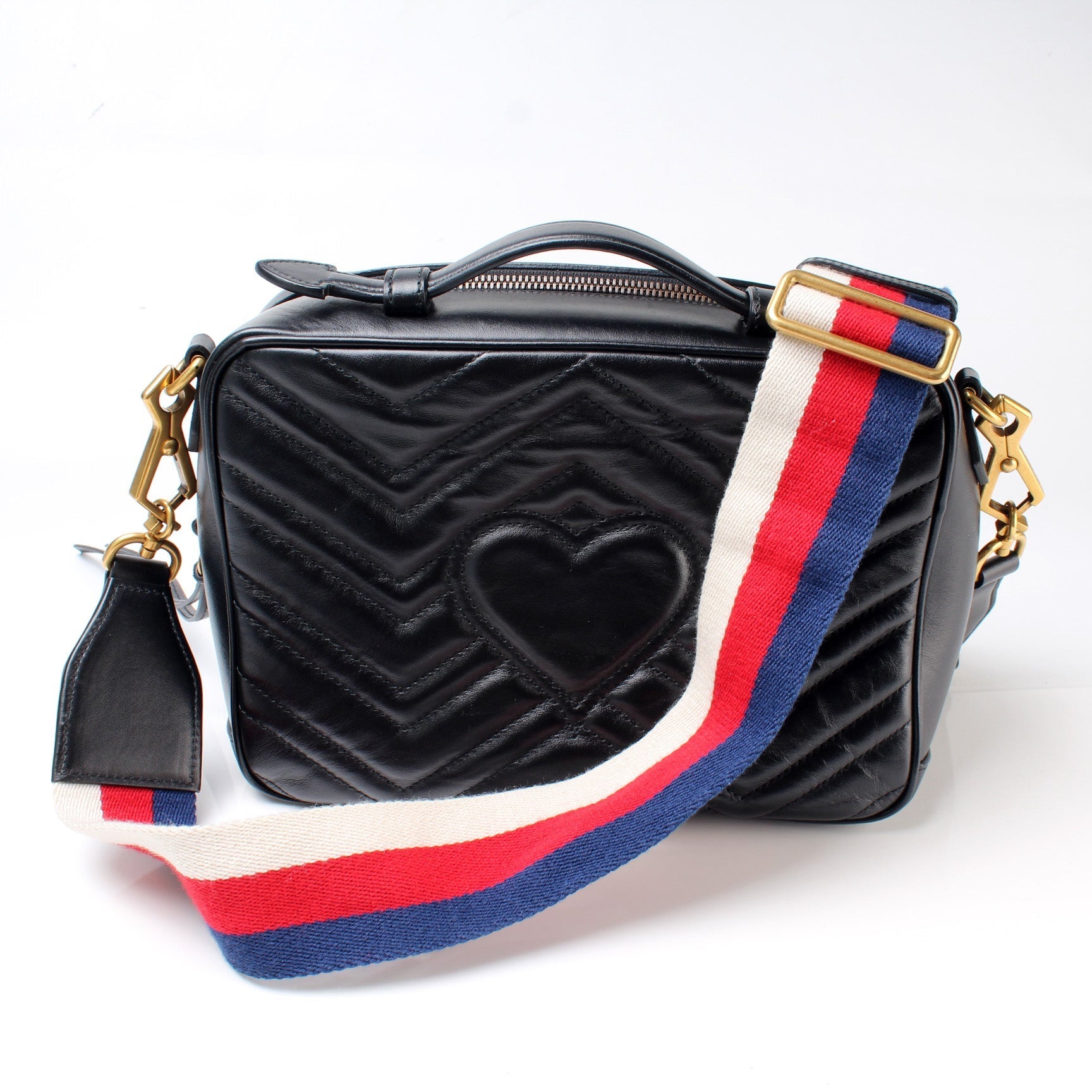 Gucci GG Marmont Small Top Handle Travel Bag
