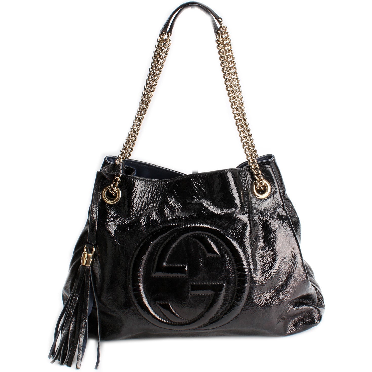 Gucci Soho Leather Medium Shoulder Bag 22