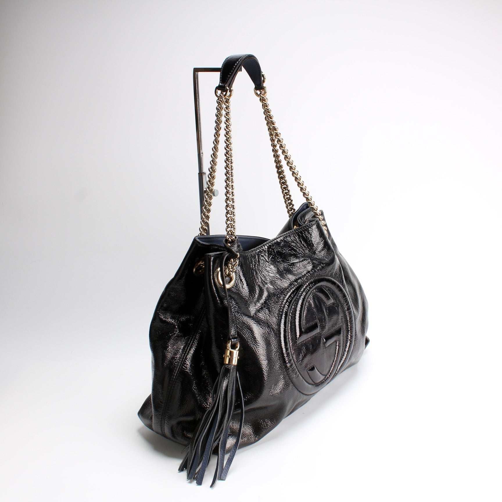 Gucci Soho Leather Medium Shoulder Bag 22