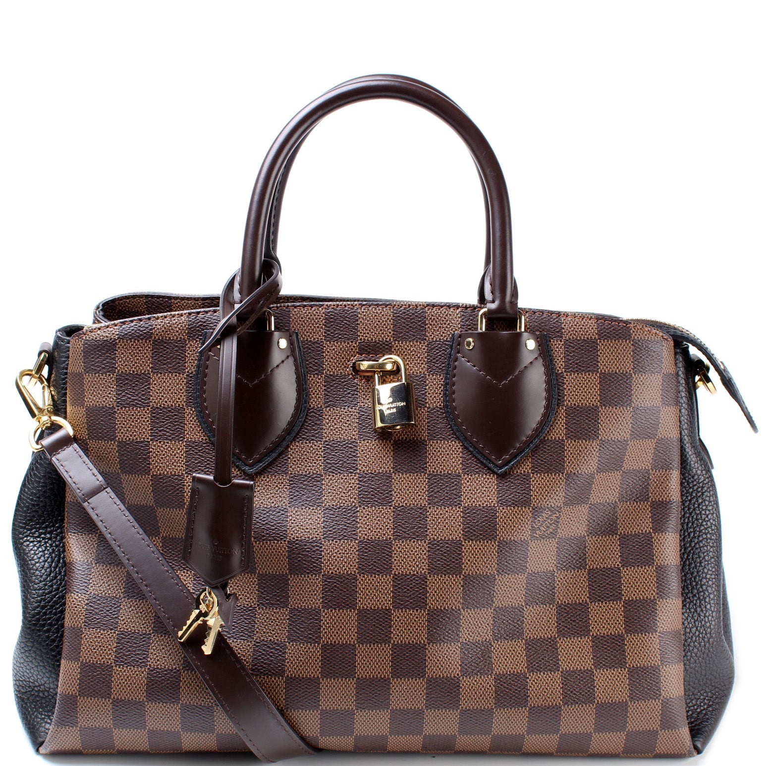 Louis Vuitton Normandy Ebene Damier Handbag