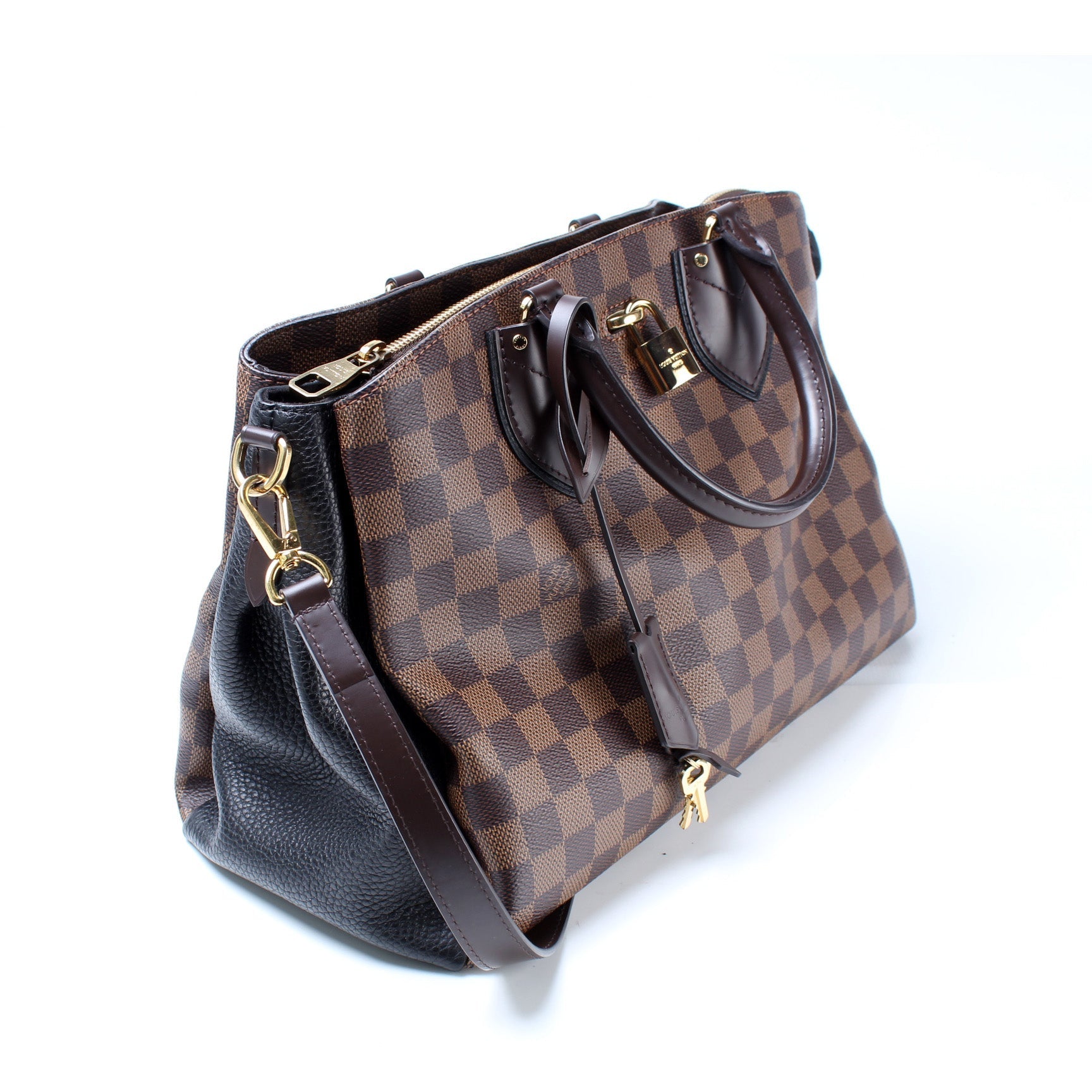 Louis Vuitton Normandy Ebene Damier Handbag