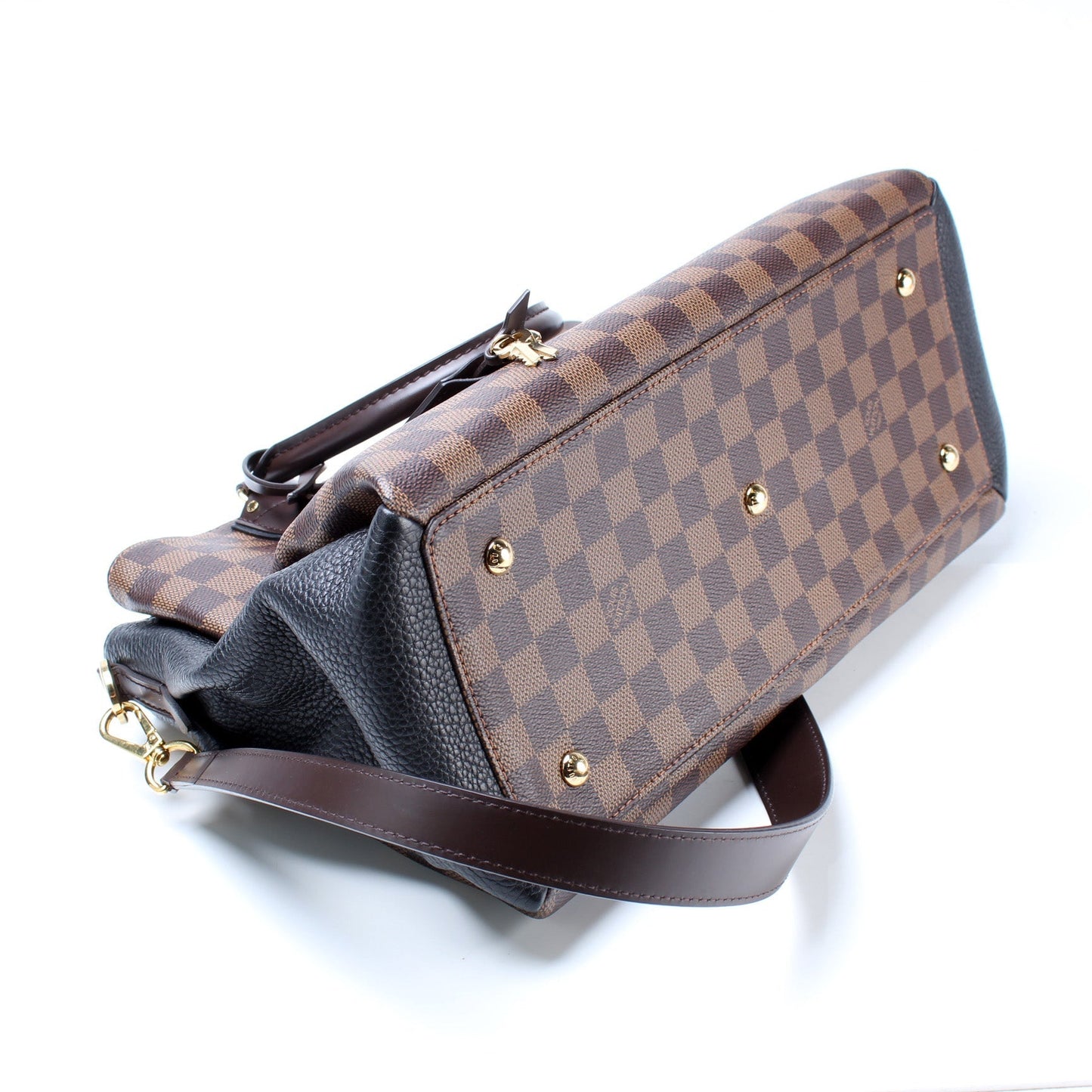 Louis Vuitton Normandy Ebene Damier Handbag