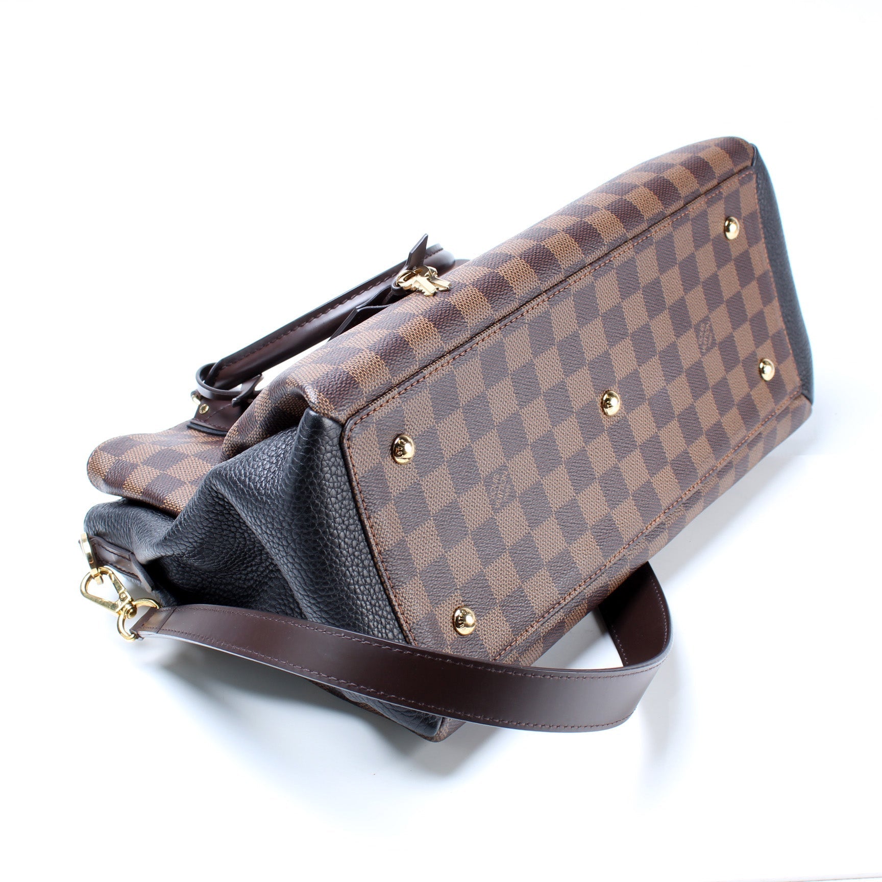 Louis Vuitton Normandy Ebene Damier Handbag