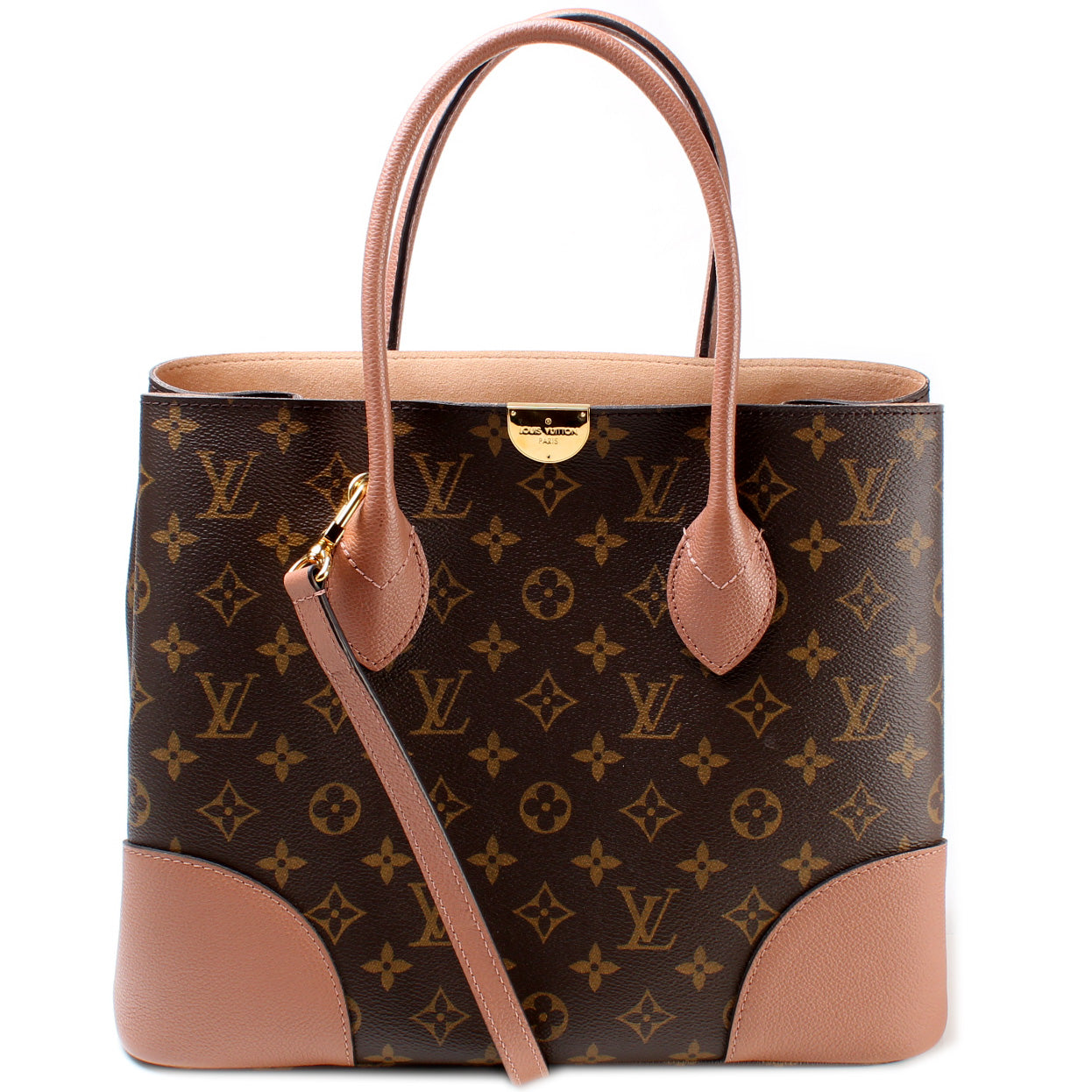 Louis Vuitton Flandrin Monogram Leather Handbag Leather 5