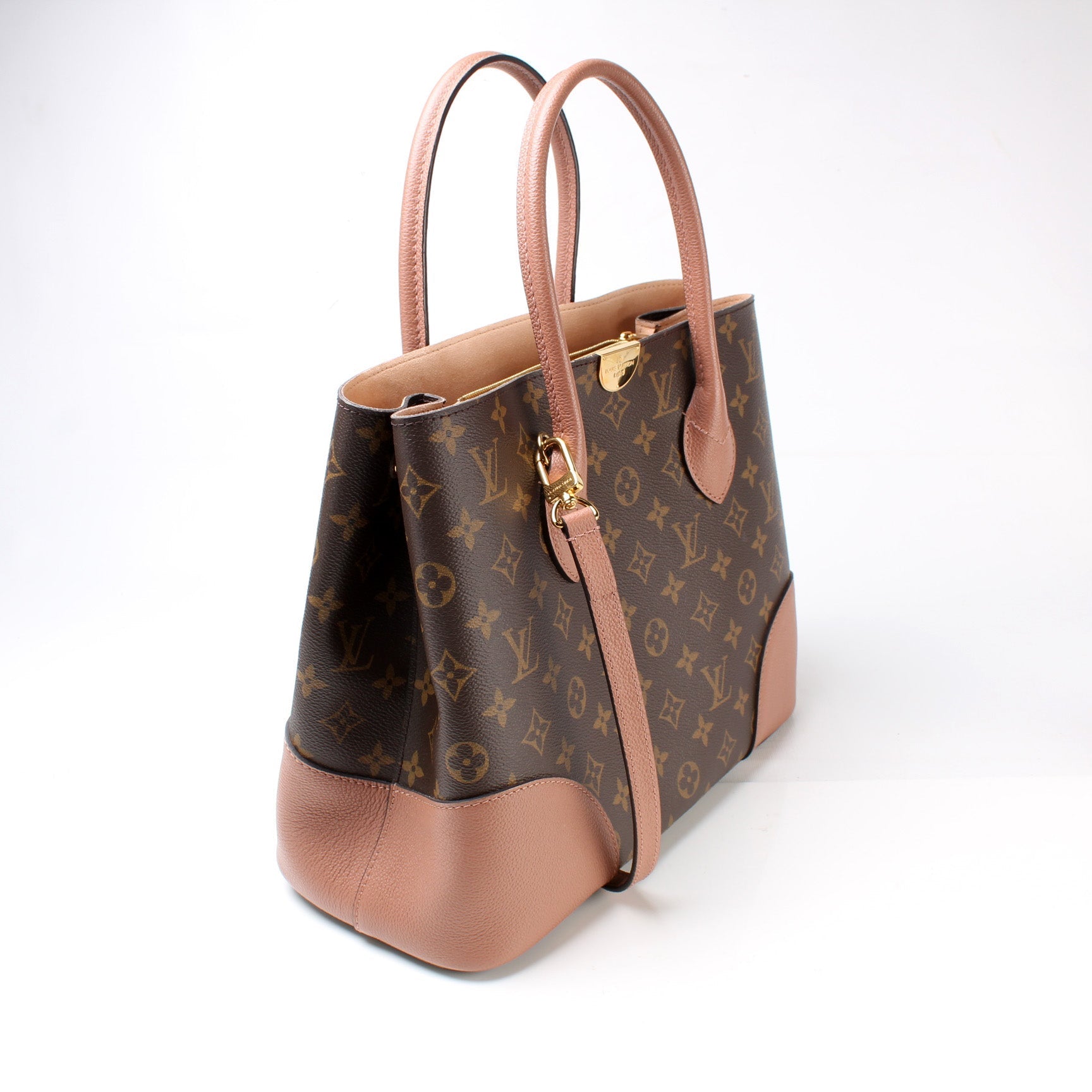 Louis Vuitton Flandrin Monogram Leather Handbag Leather 5