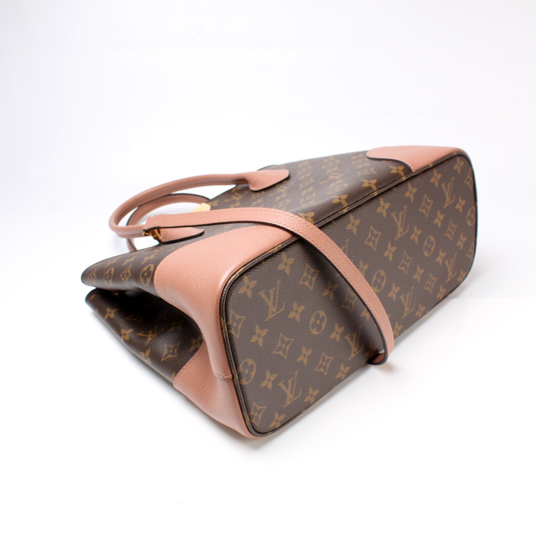 Louis Vuitton Flandrin Monogram Leather Handbag Leather 5