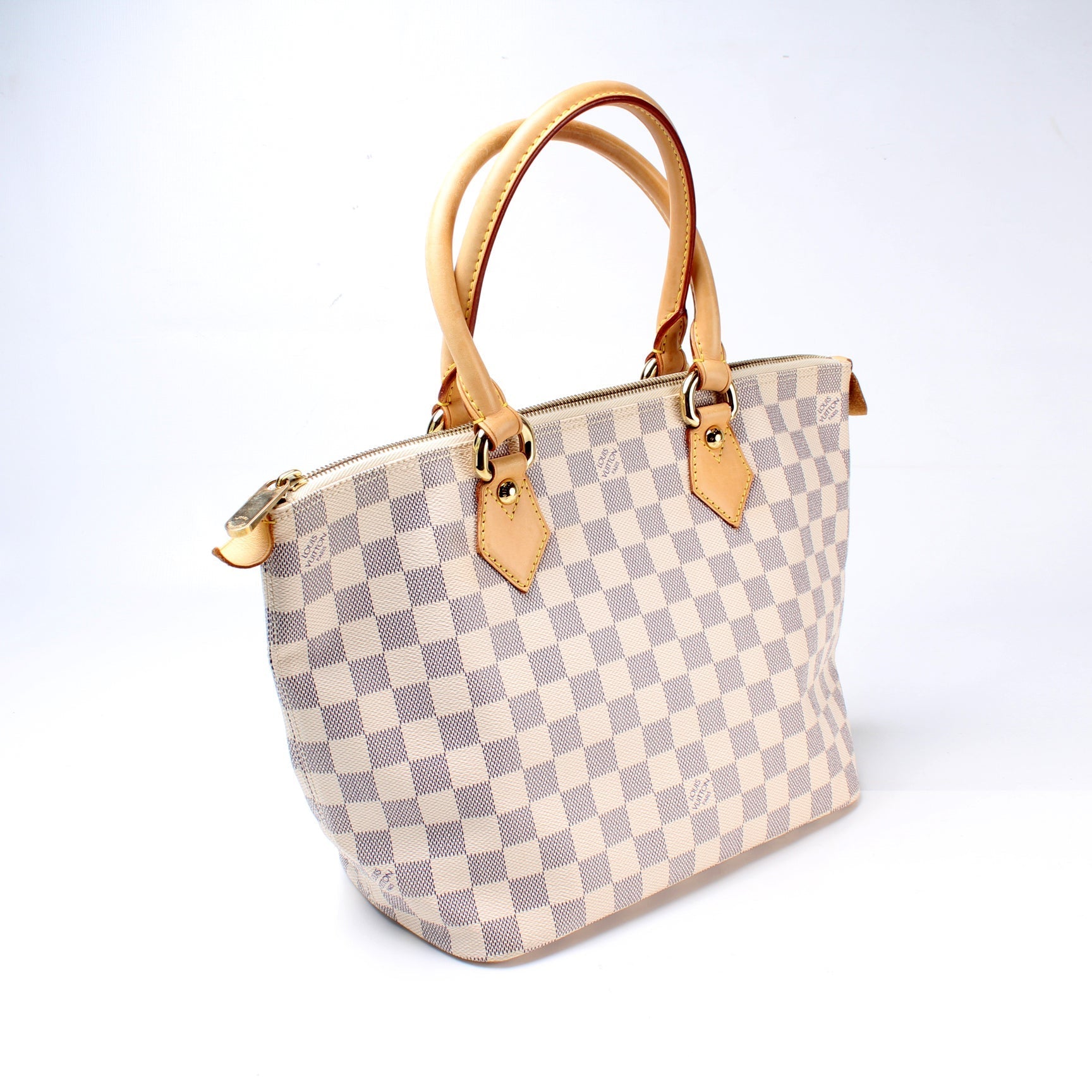 Louis Vuitton Saleya Azur PM Damier Handbag Azur 11