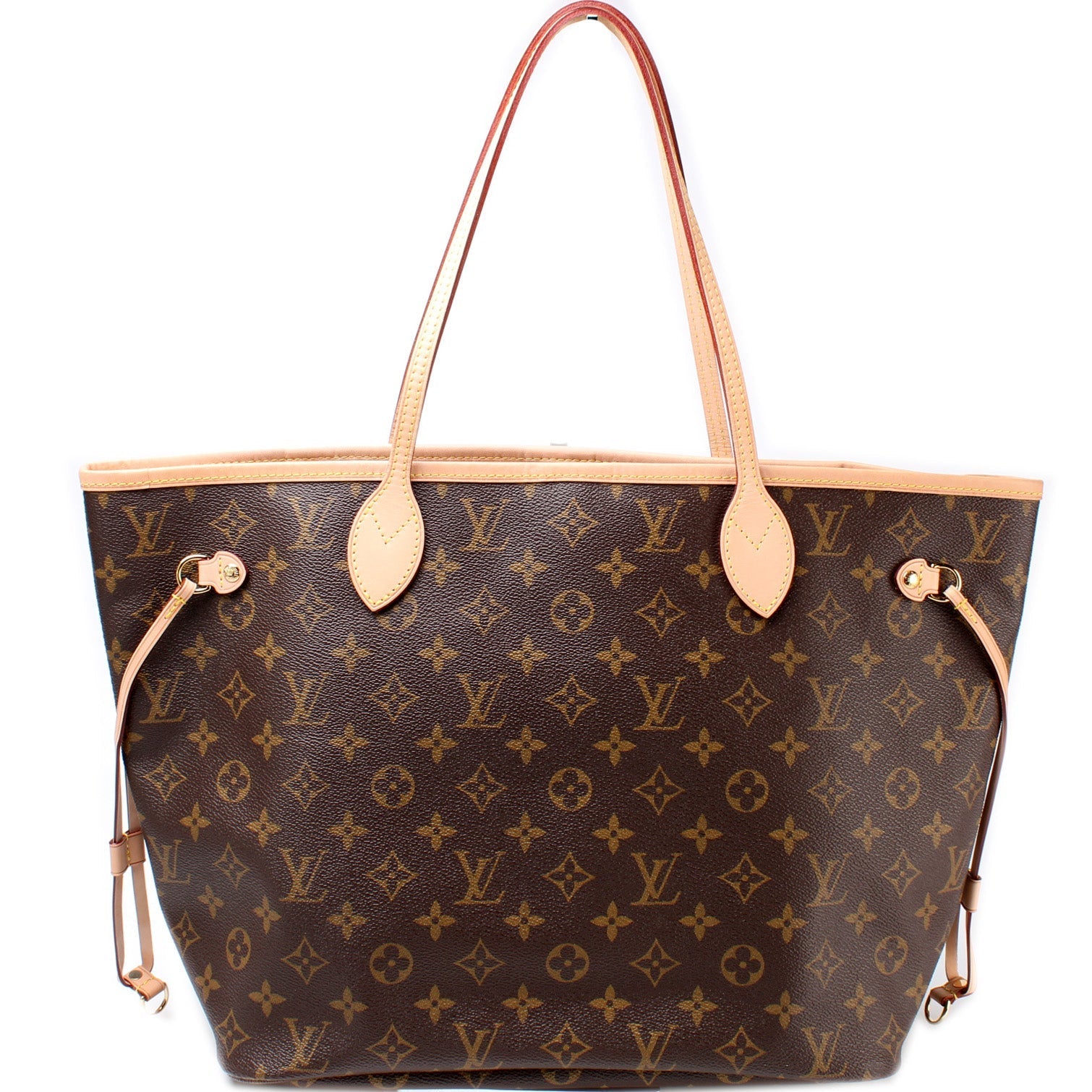 Louis Vuitton Neverfull MM Monogram Tote Bag Monogram 195