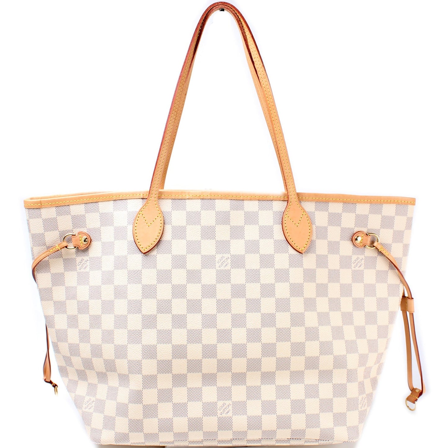 Louis Vuitton Neverfull MM Azur Damier Tote Bag Azur 78