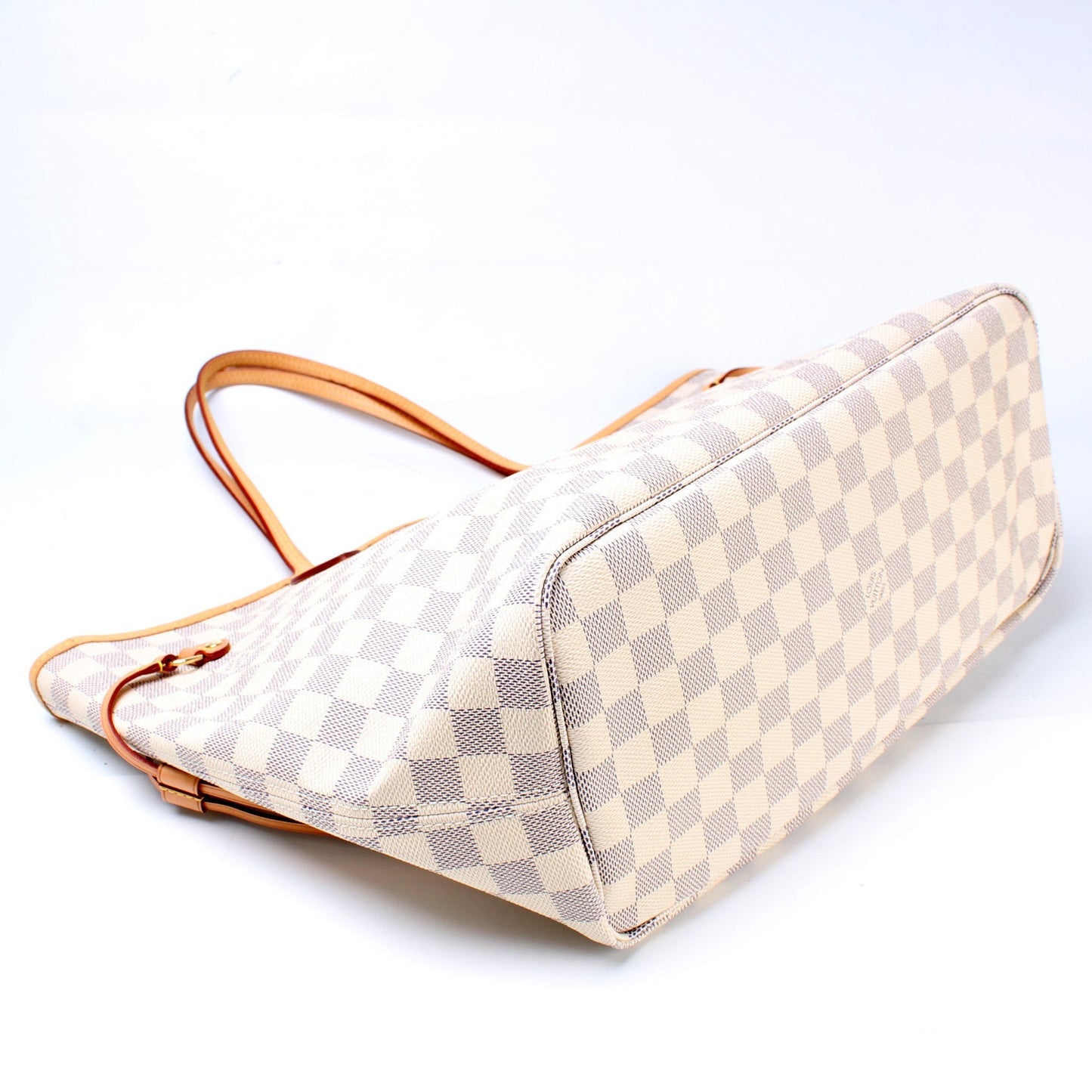 Louis Vuitton Neverfull MM Azur Damier Tote Bag Azur 78