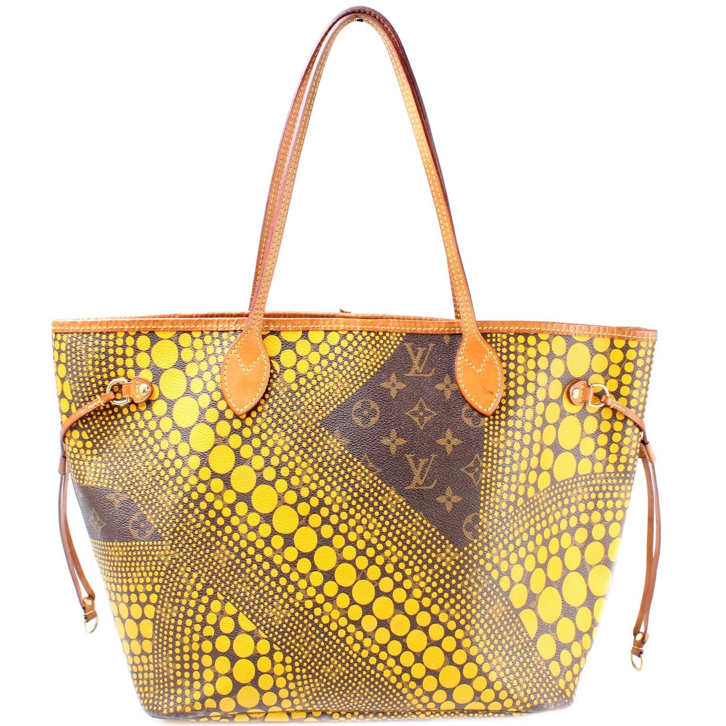 Louis Vuitton Neverfull MM Kusama Monogram Tote Bag