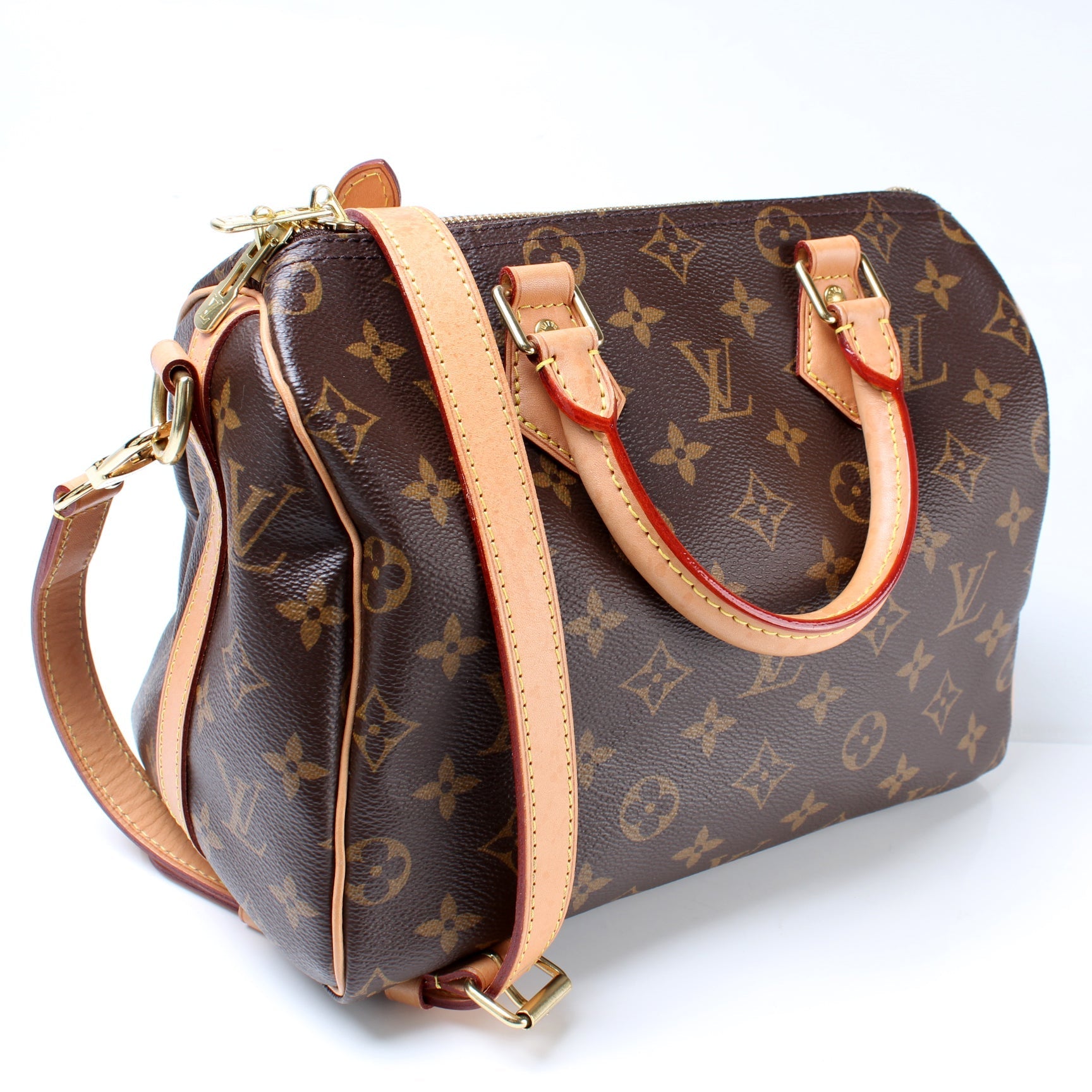Louis Vuitton Speedy 25 Bandouliere Monogram Handbag Monogram 3