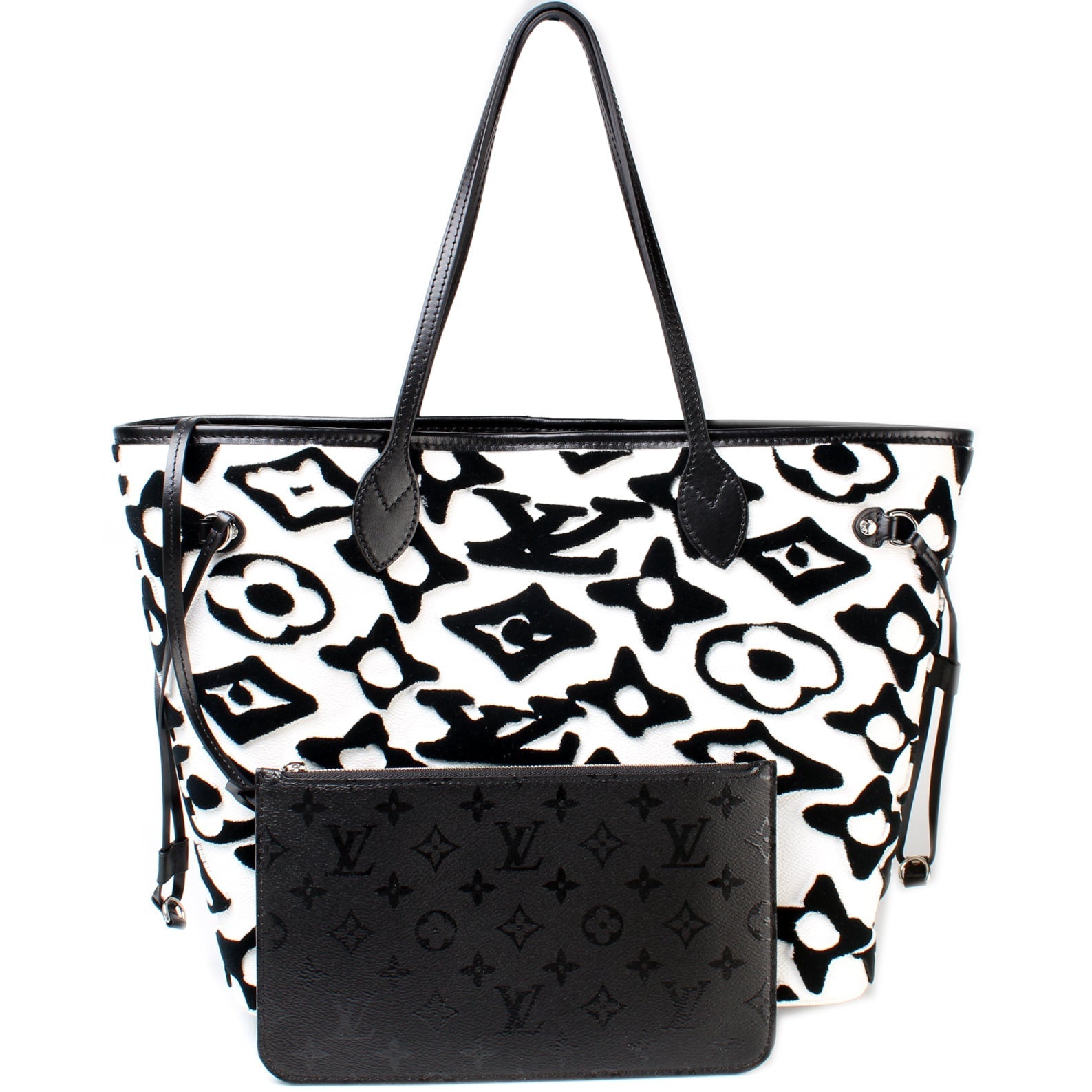 Louis Vuitton Neverfull MM x URS Fishcer Tote Bag